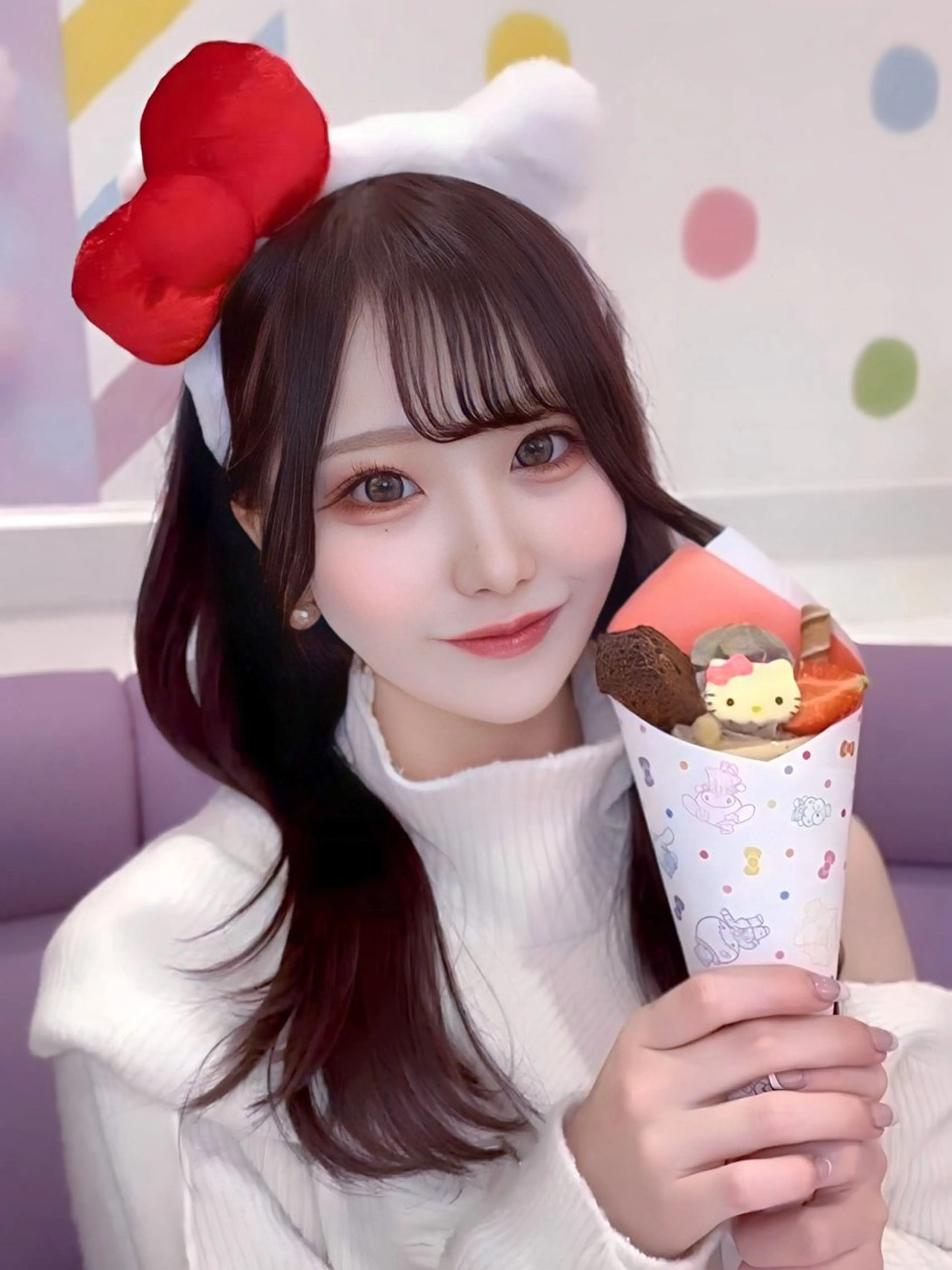 セミロング カラー カット ヘアカラー トリートメント ヘッドスパ ヘアセット 韓国ヘア/レイヤー/ 顔まわり/りょーとのヘアスタイル