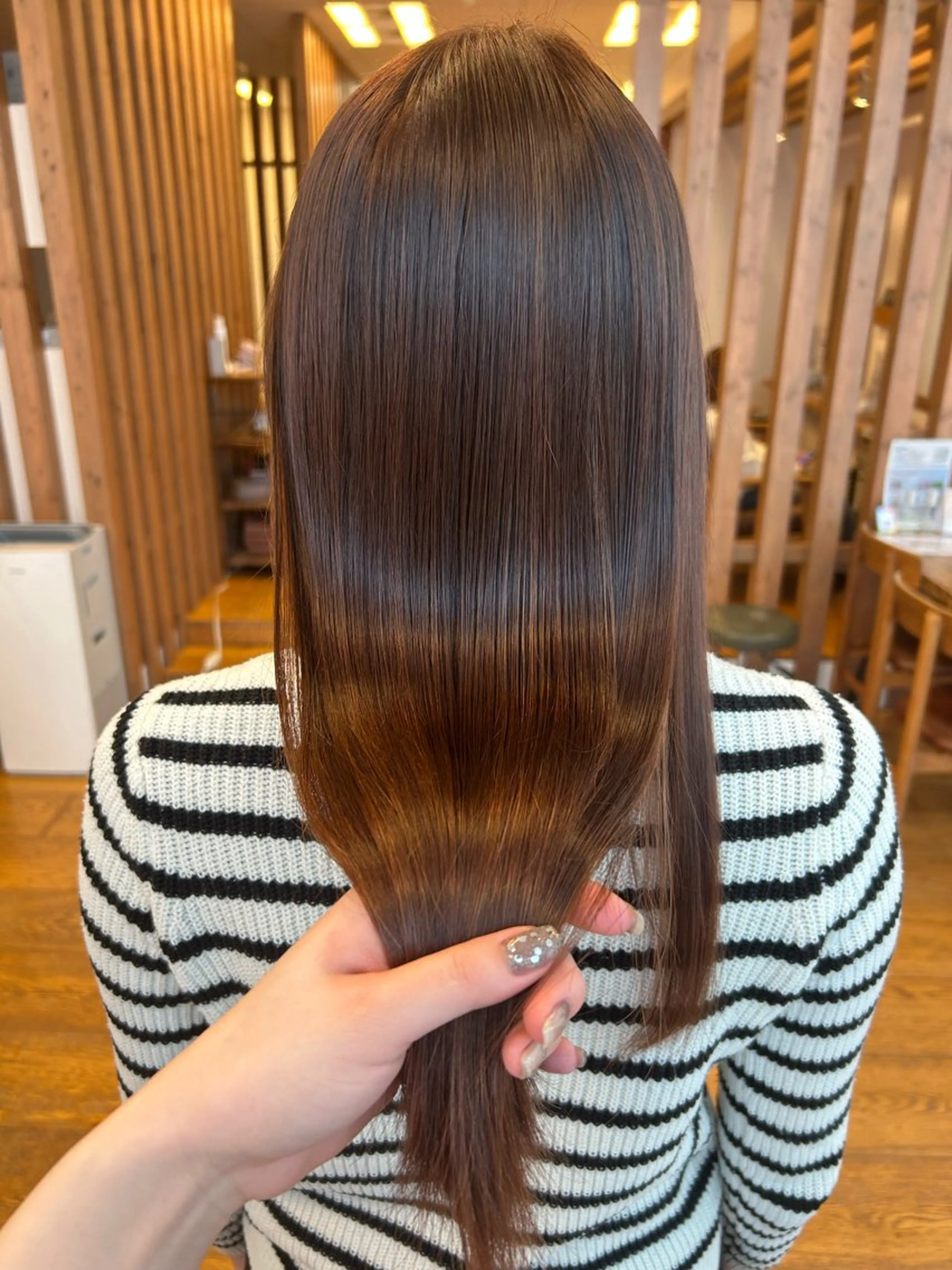 ロング トリートメント ヘアカラー トリートメント aya/梅田/ カラーモデル募集のヘアスタイル