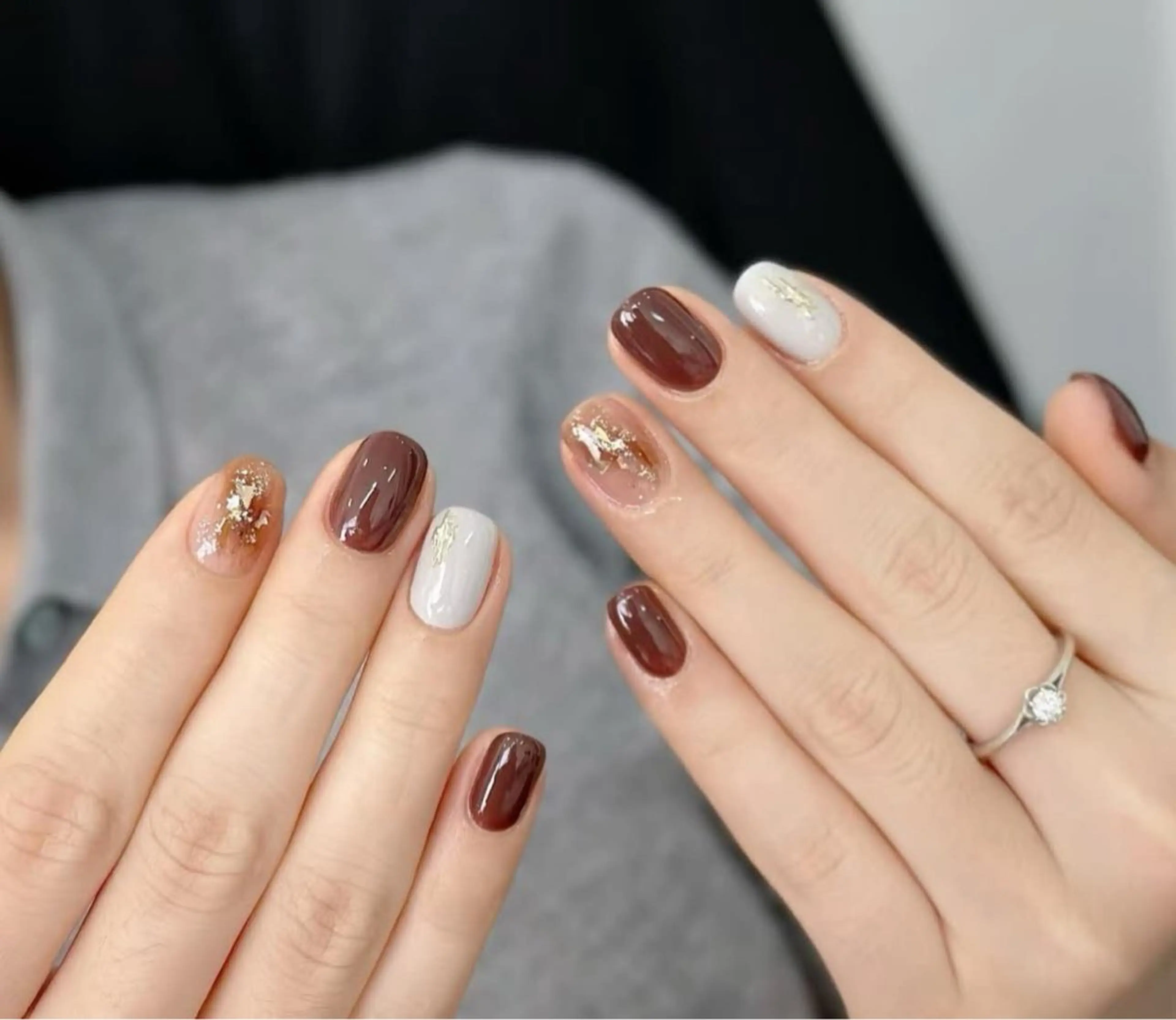 ネイル シンプルネイル U.MINail Eliana 西川口のネイルデザイン