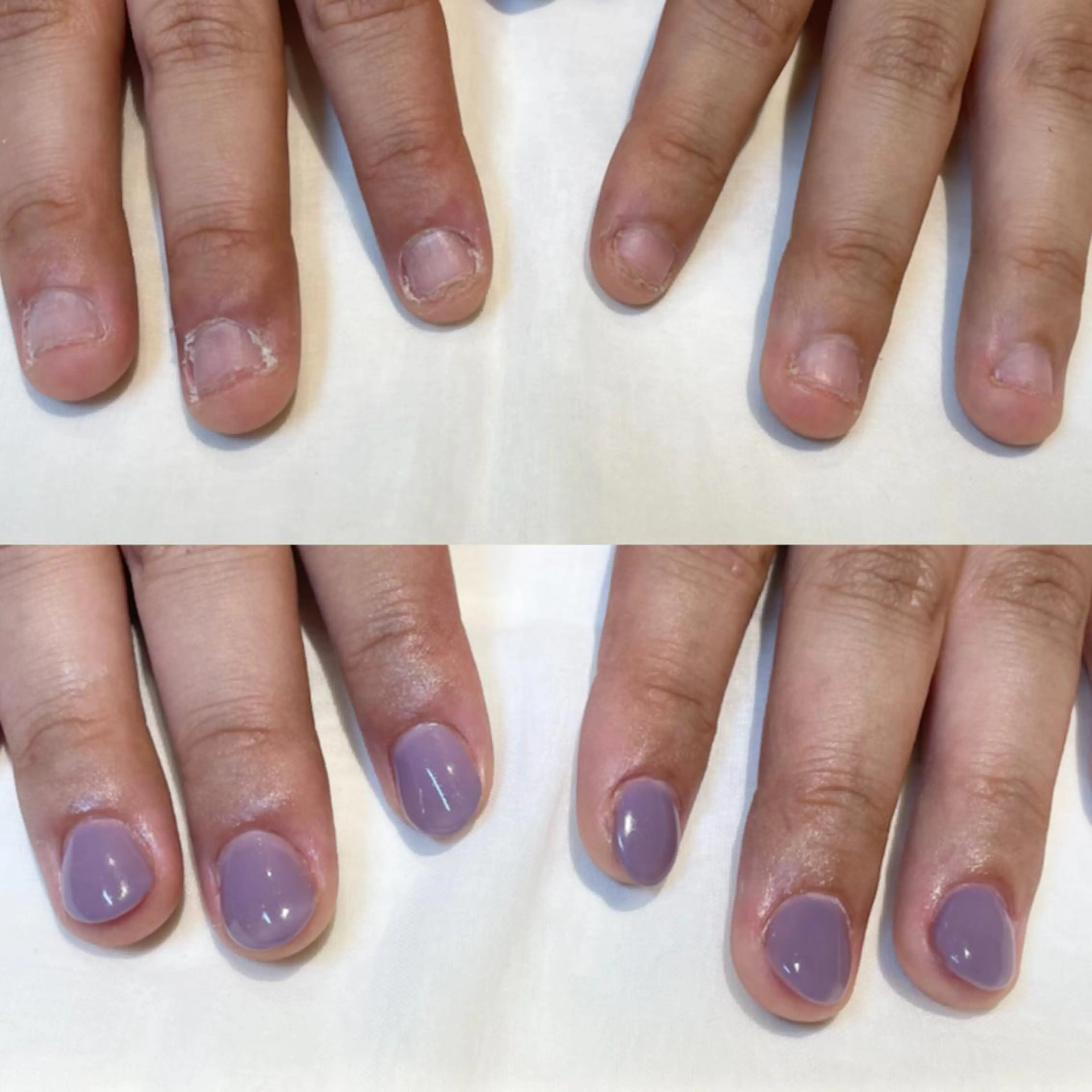 ネイル ワンカラーネイル cachette mのネイルデザイン