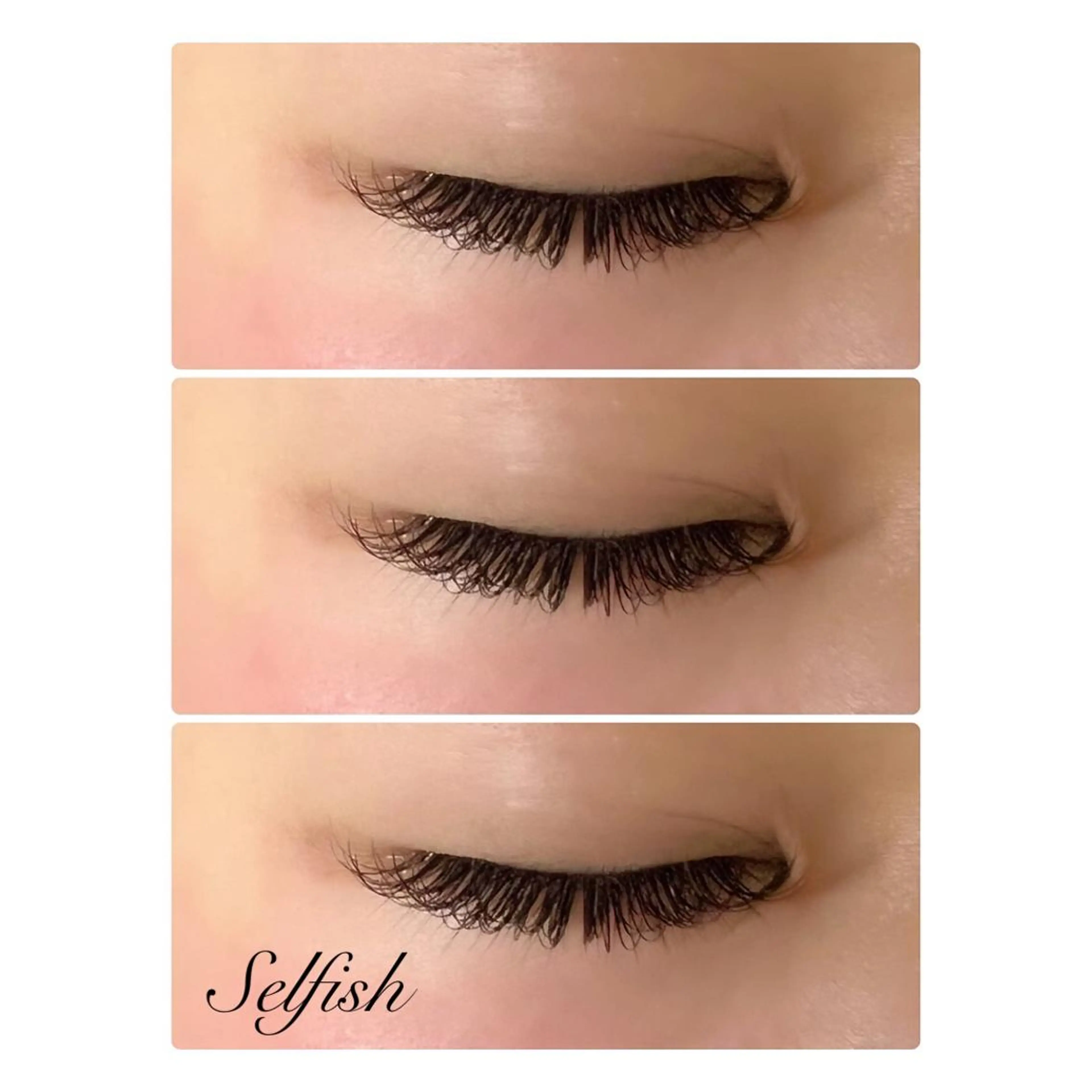 マツエク・マツパ 付け放題 フラットラッシュ eyelashsalonSelfish所属・. Selfishのマツエク・マツパデザイン