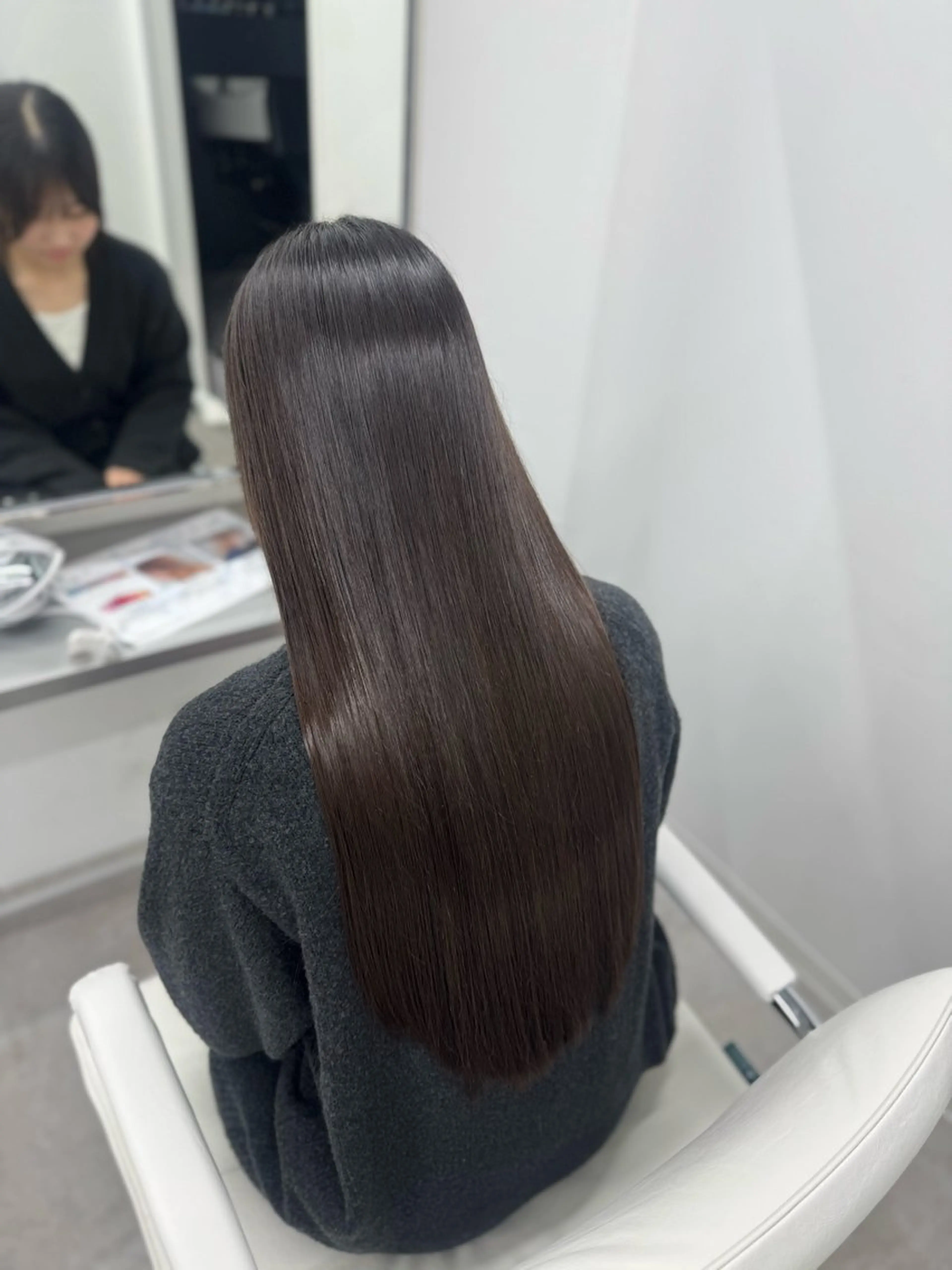 ロング 🕯コバ/レイヤー/ 透明感/縮毛🕯のヘアスタイル