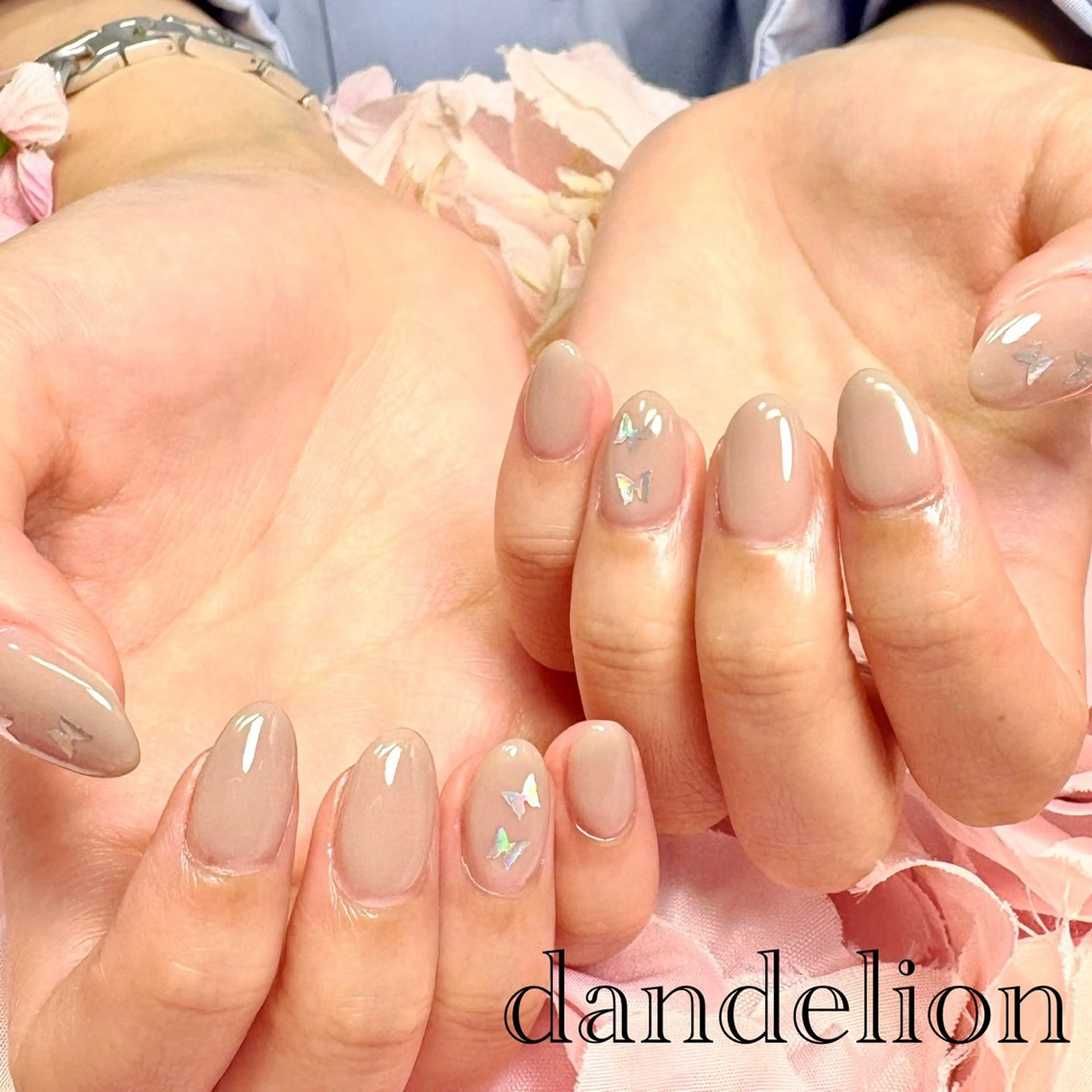 ネイル ハンドネイル ハンドケア dandelion ダンデライオンのネイルデザイン