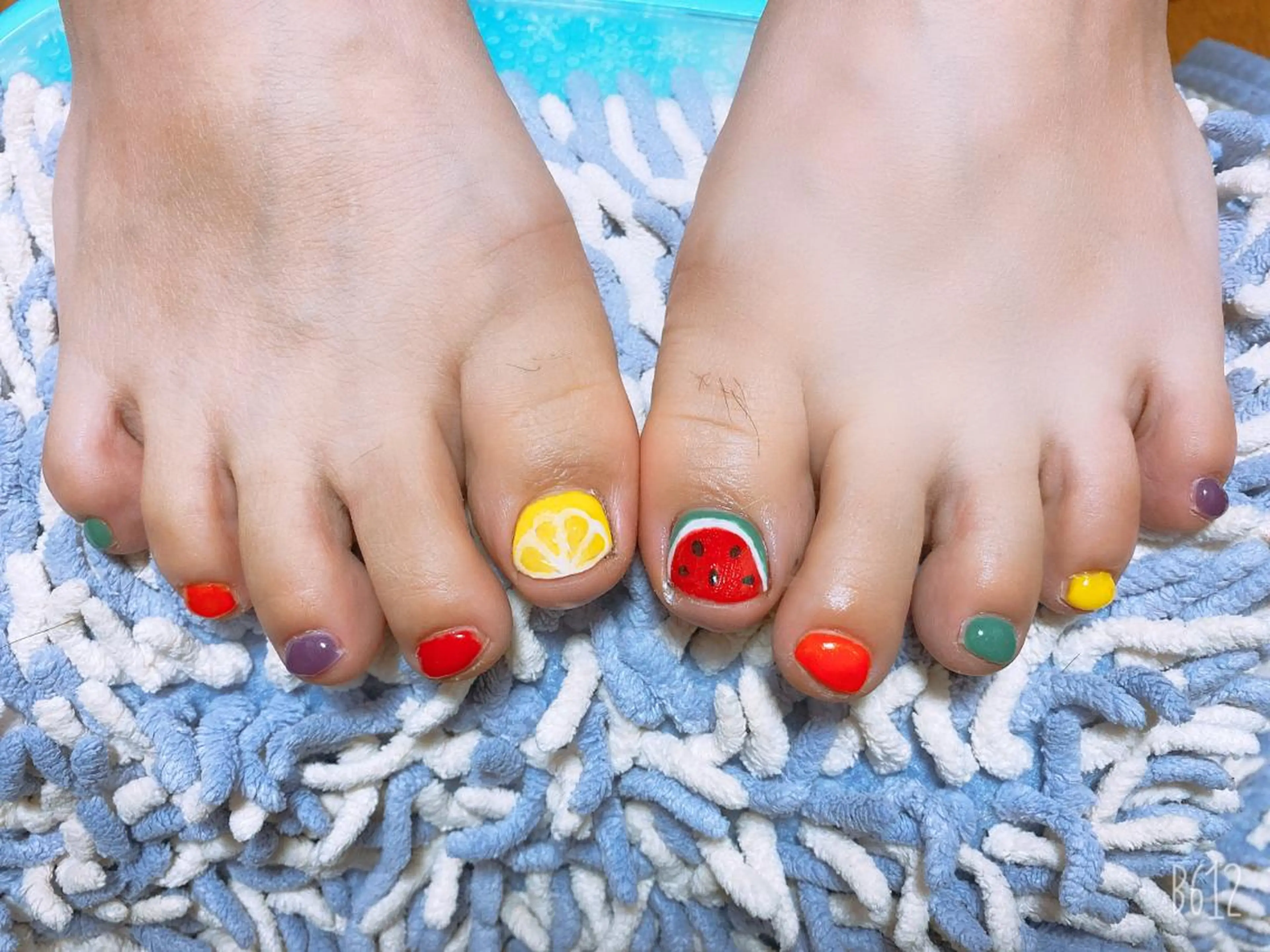 ネイル フットネイル The Best Beauty受付担当のヘアスタイル