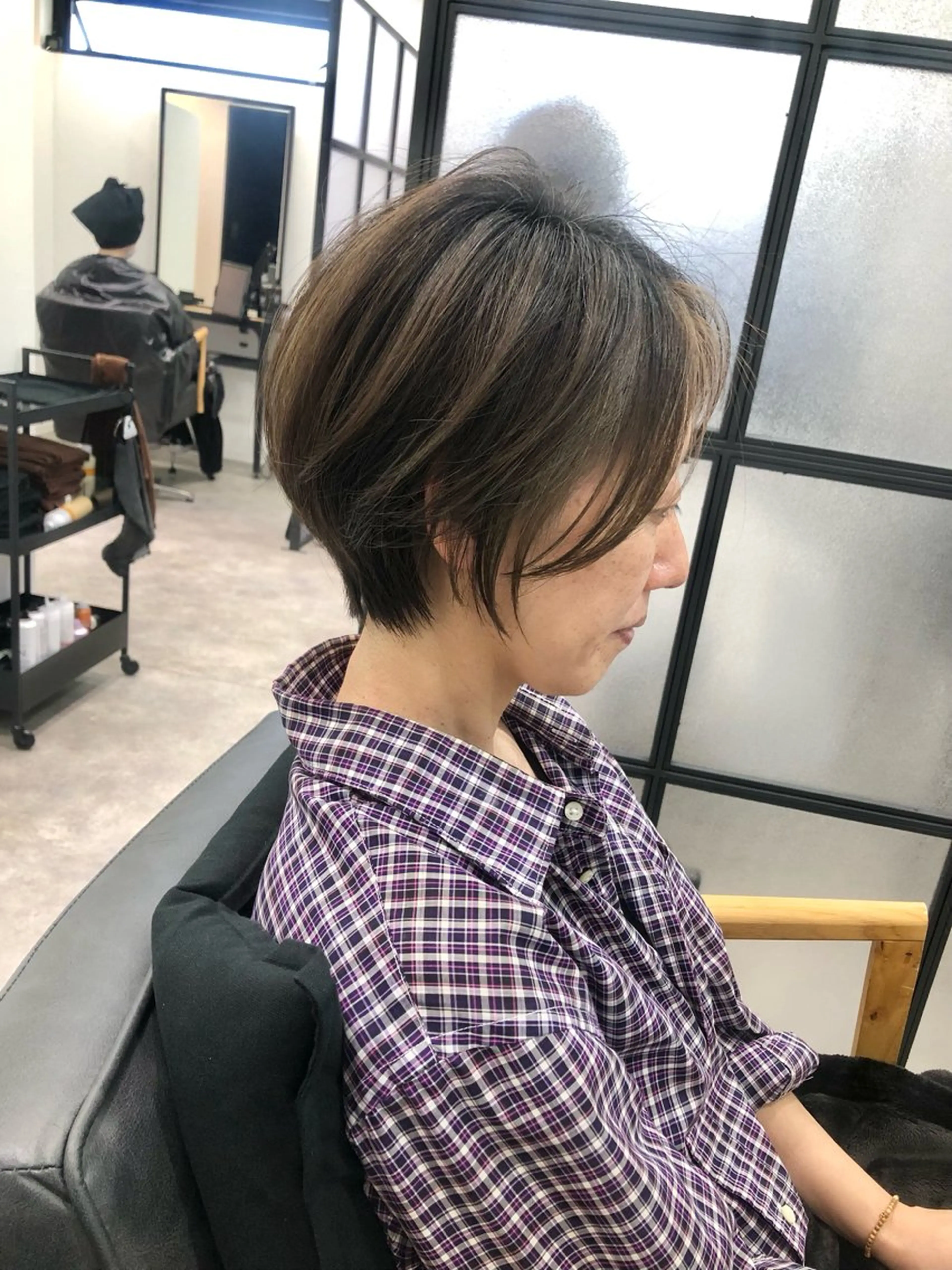 ショート 丸橋 友貴のヘアスタイル