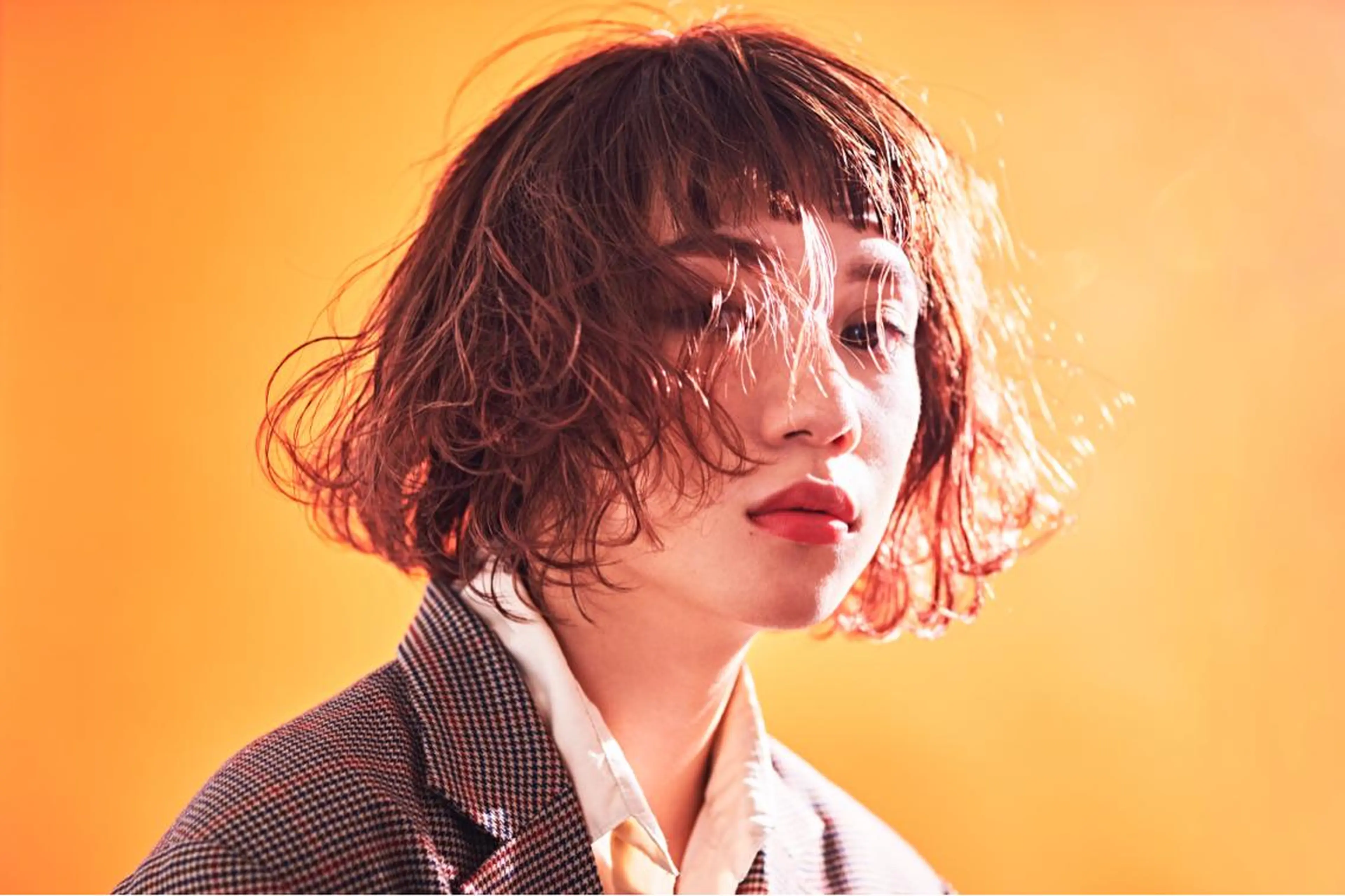 ミディアム カラー Hitotose代表 中島和樹のヘアスタイル