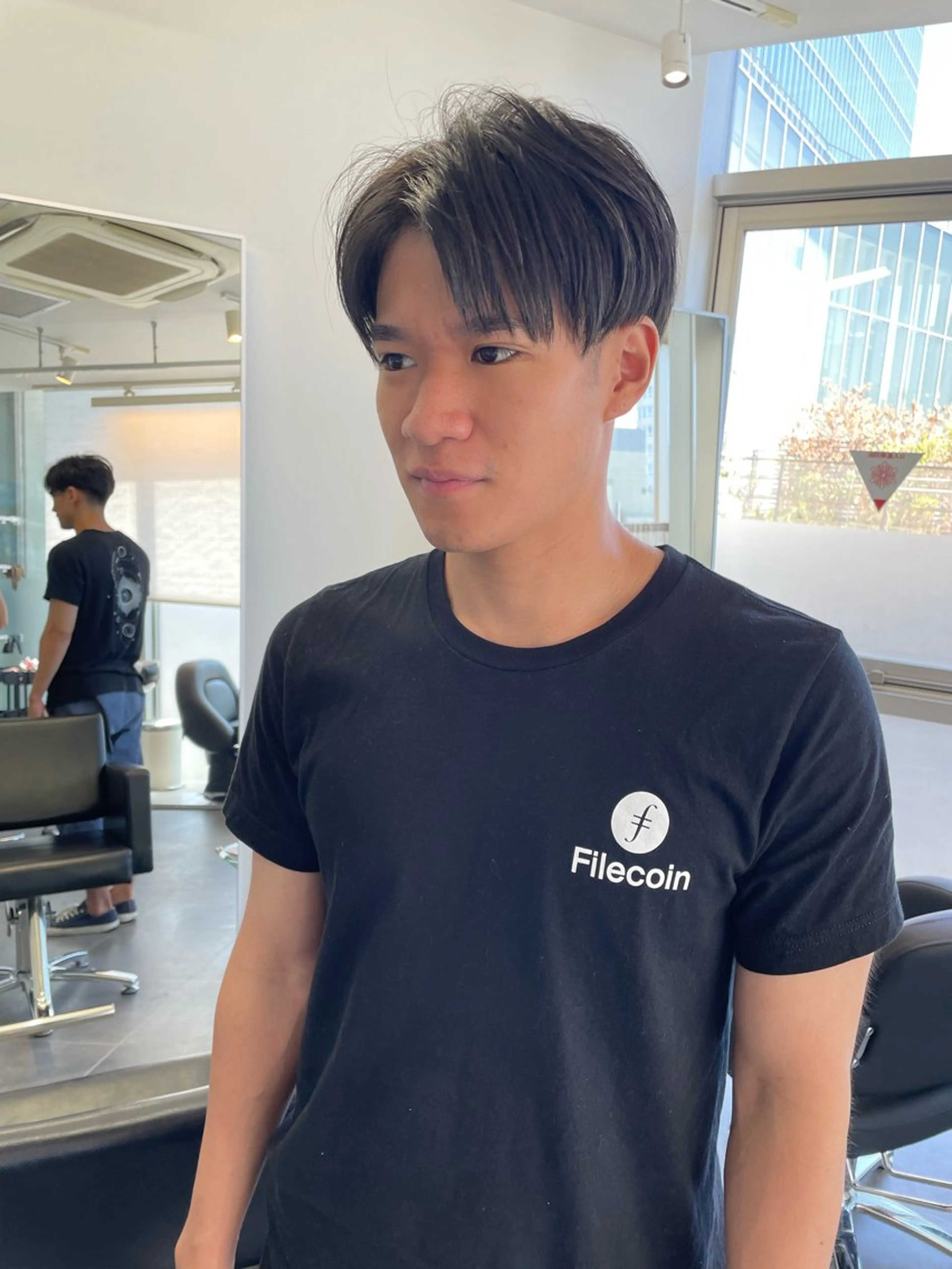 メンズ YinYang所属・川﨑 章弘のヘアスタイル