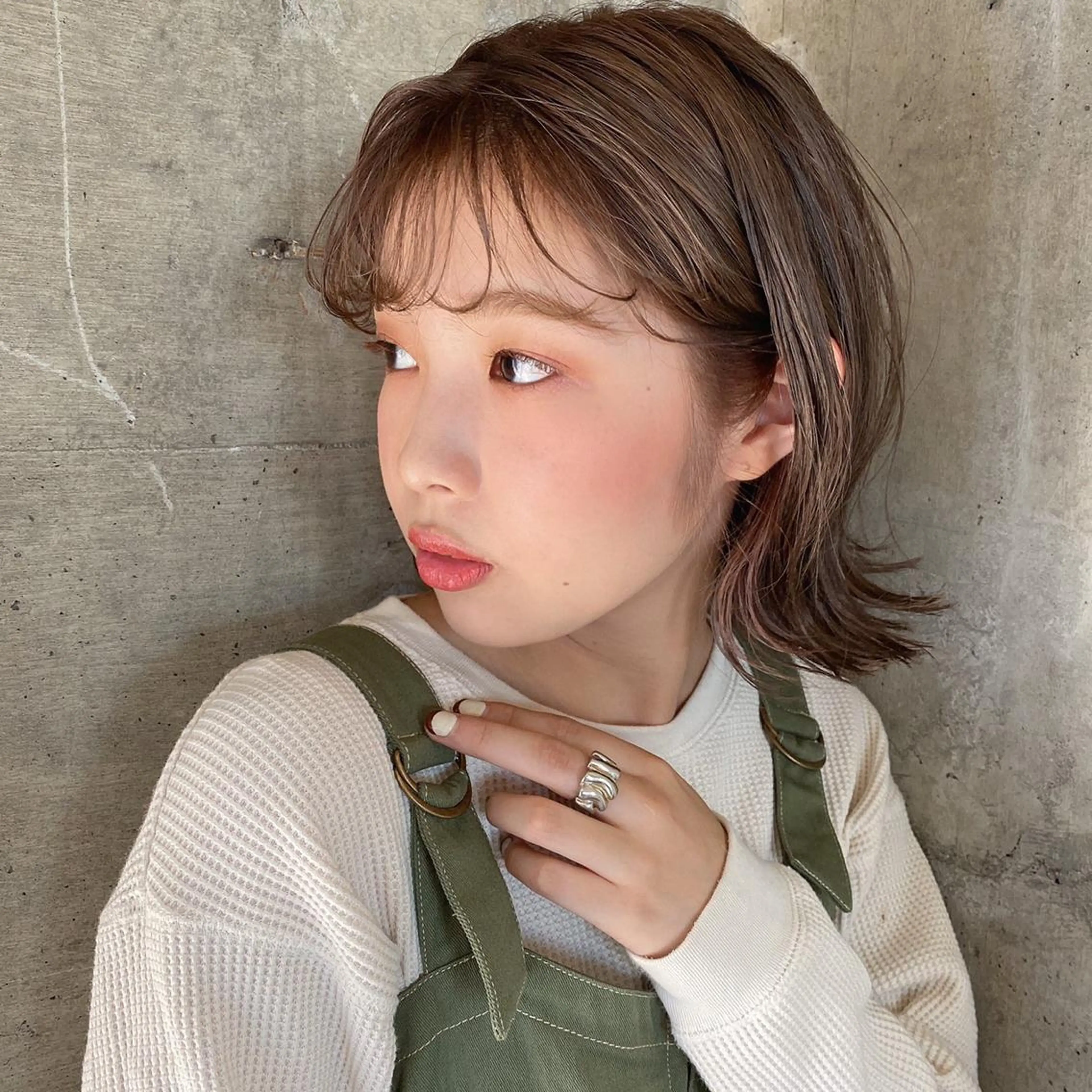 カラー ベージュカラー グレージュ SALOWIN栄所属・SALOWIN栄 高須大貴のヘアスタイル