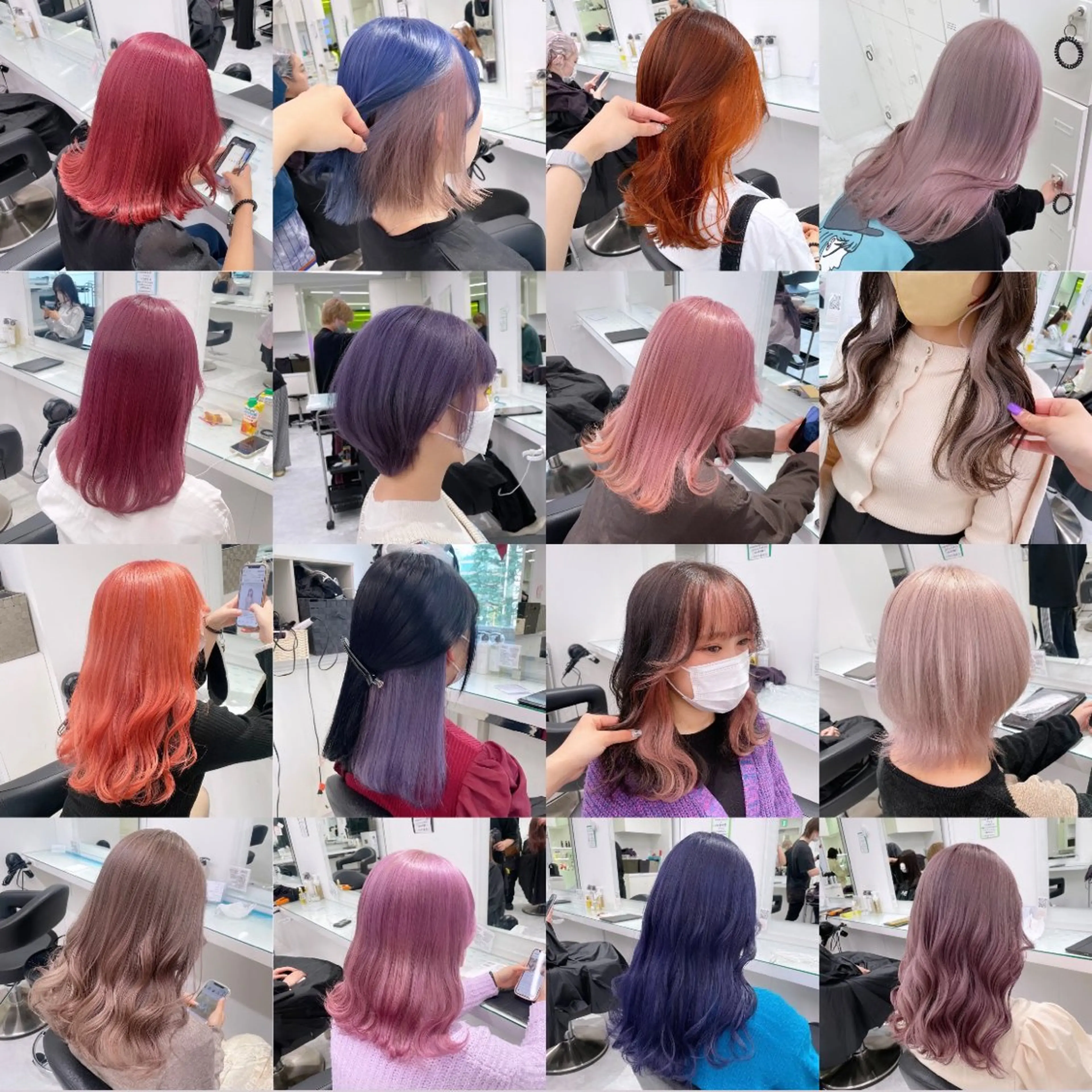 ロング カラー ヘアカラー トリートメント ヘッドスパ ヘアセット 暖色🩷透明感カラー ♡Maika♡のヘアスタイル
