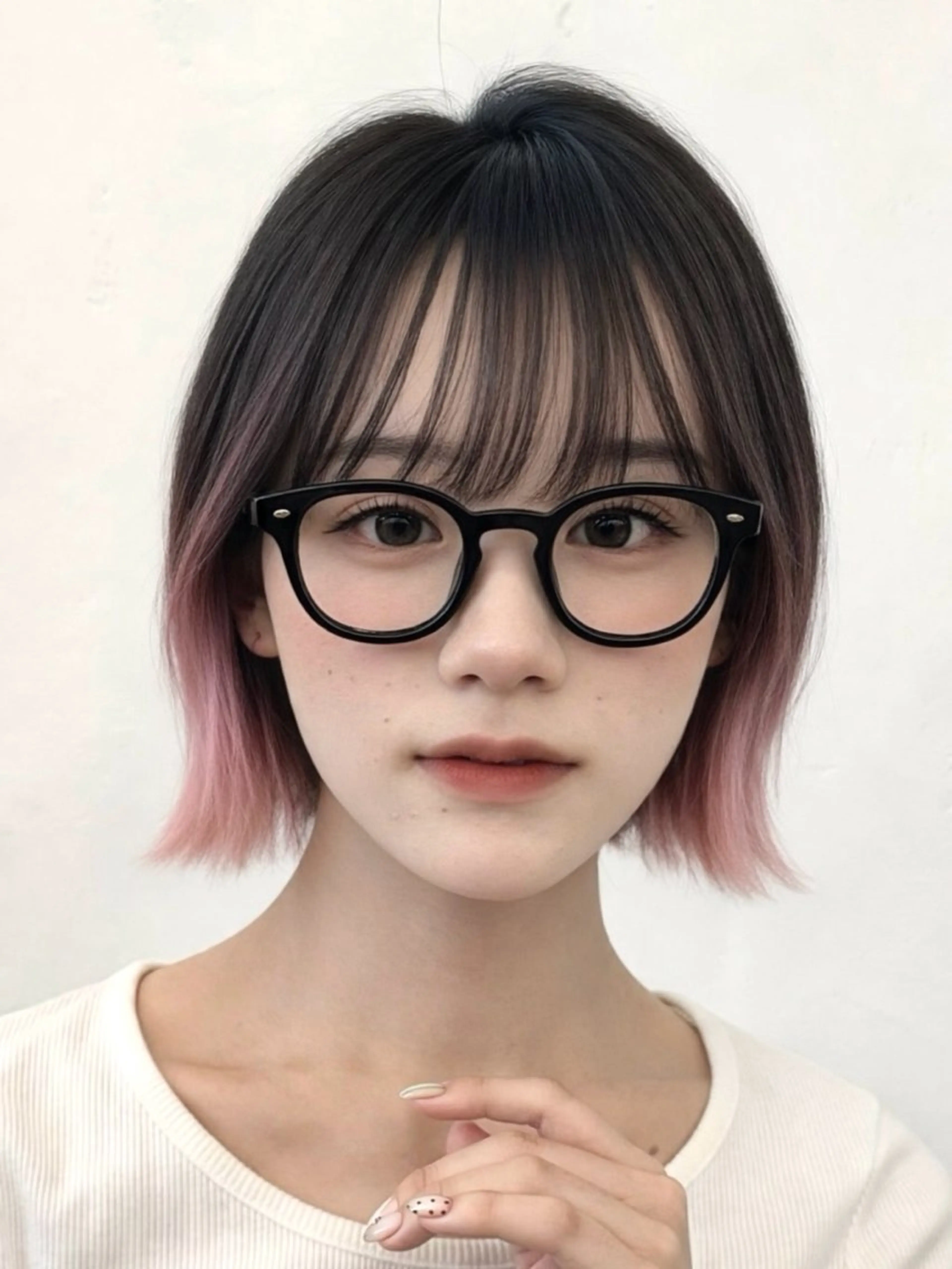ミディアム カラー ヘアアレンジ ベージュカラー ブリーチ オレンジ ピンクカラー レッドカラー カット ヘアカラー トリートメント ヘッドスパ ヘアセット 暖色🌈ダブルカラー レイヤー💫AINAのヘアスタイル