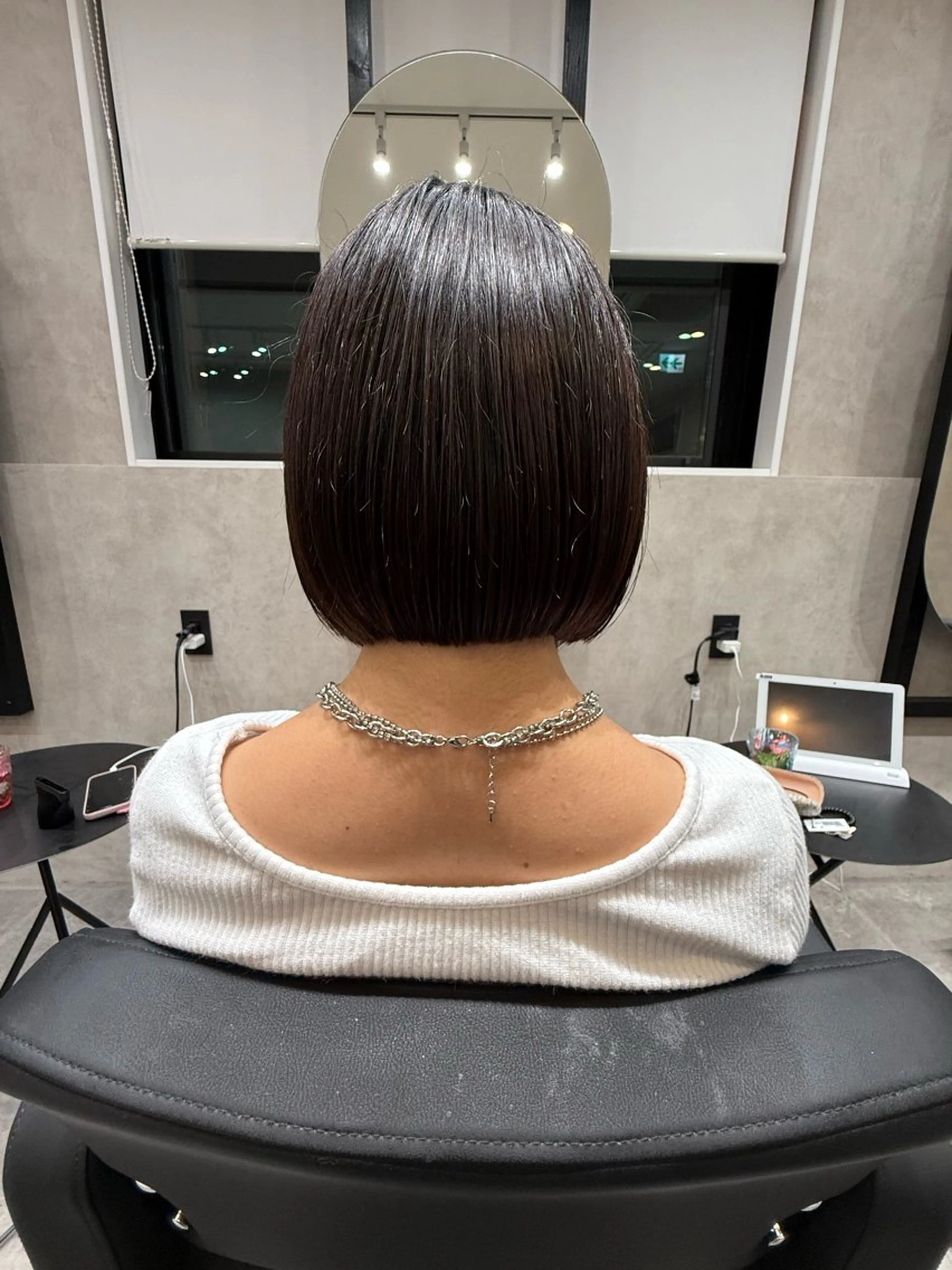 ショート 森本峻介 ボブ/透明感カラーのヘアスタイル