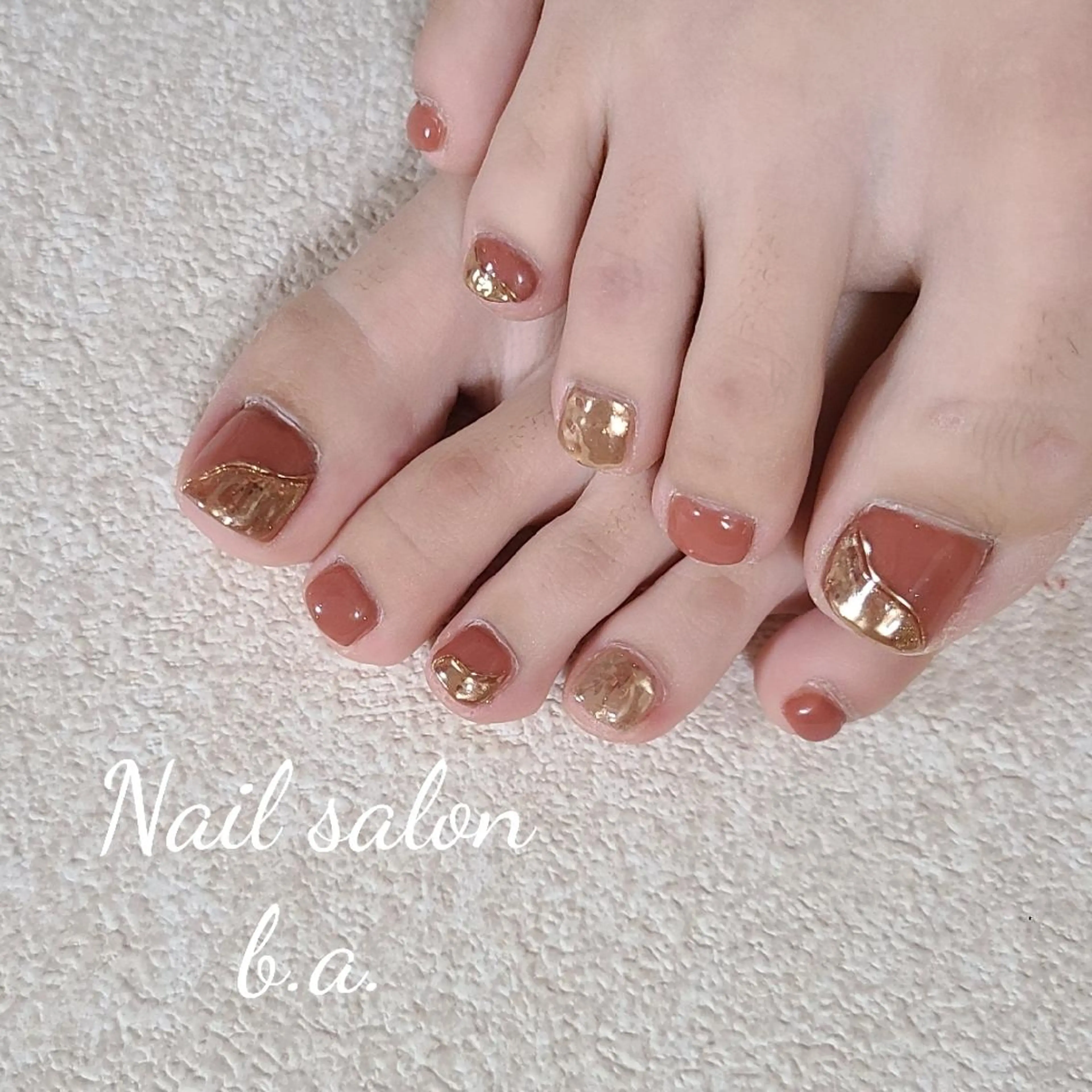 ネイル フットネイル Nail salon b.a.所属・nailsalon b.a.のネイルデザイン