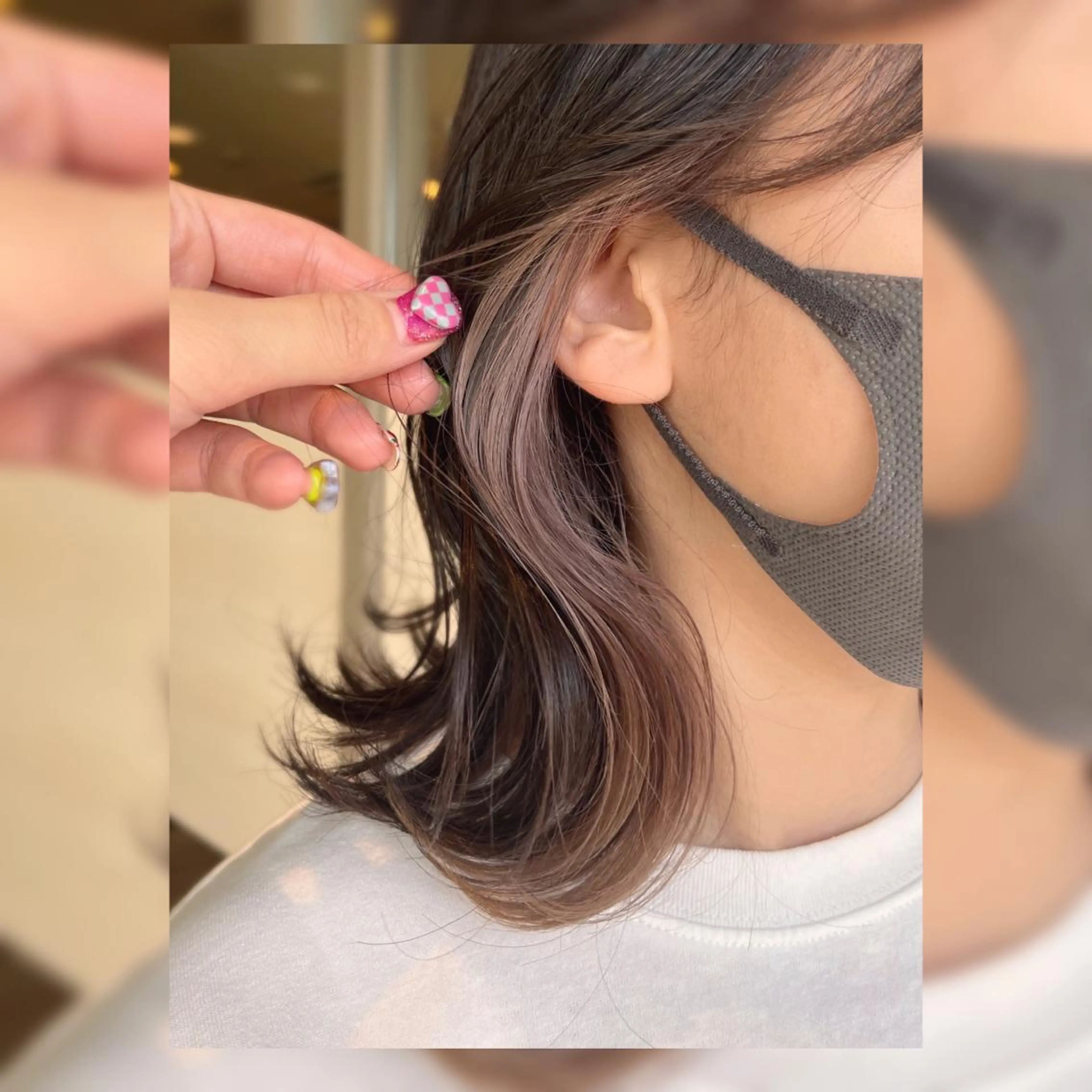 ミディアム 髪質改善美容室Qin hair所属・【女性限定】 👑hanaのヘアスタイル