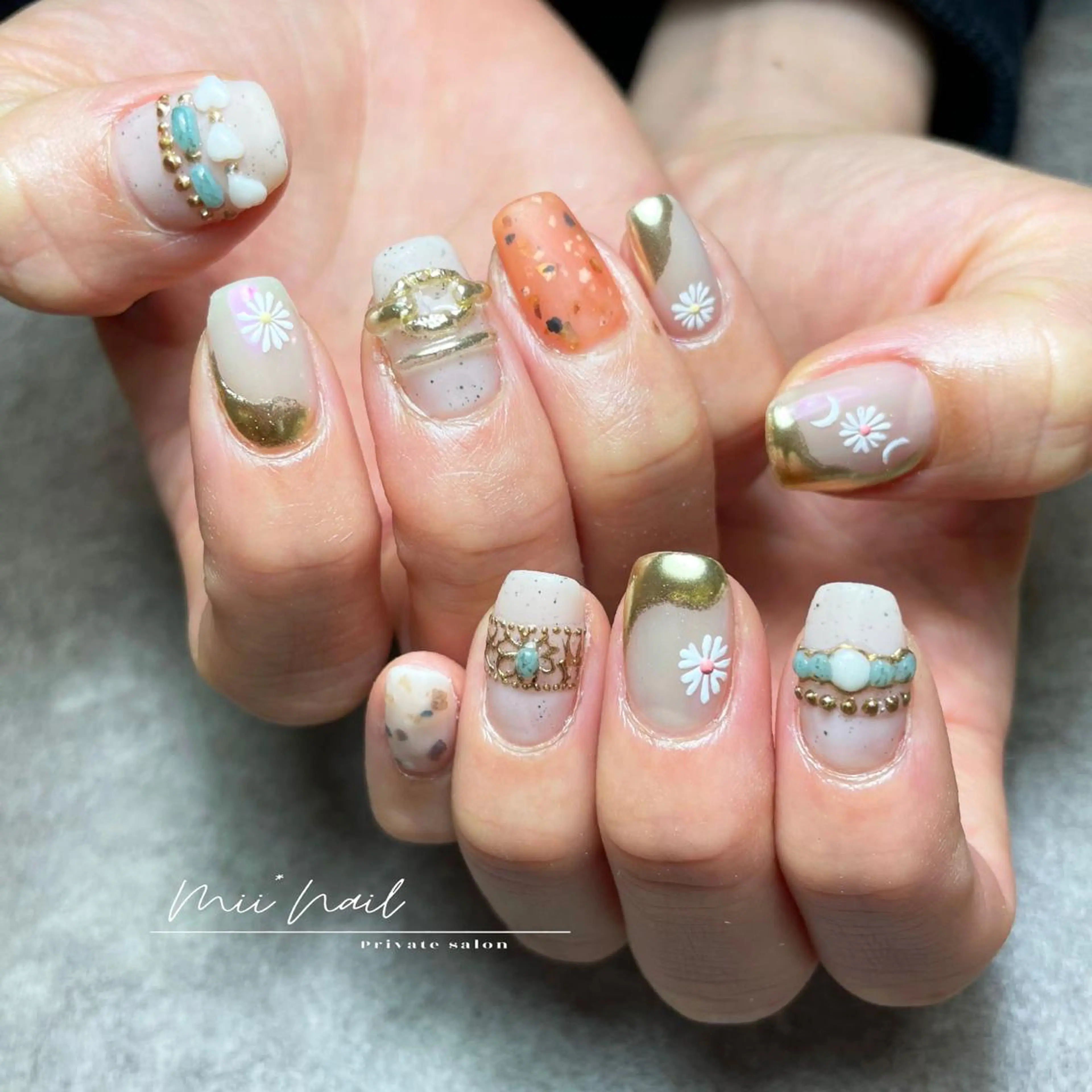 ネイル ハンドネイル ハンドケア MII*NAIL／ 美フォルムsalonのネイルデザイン