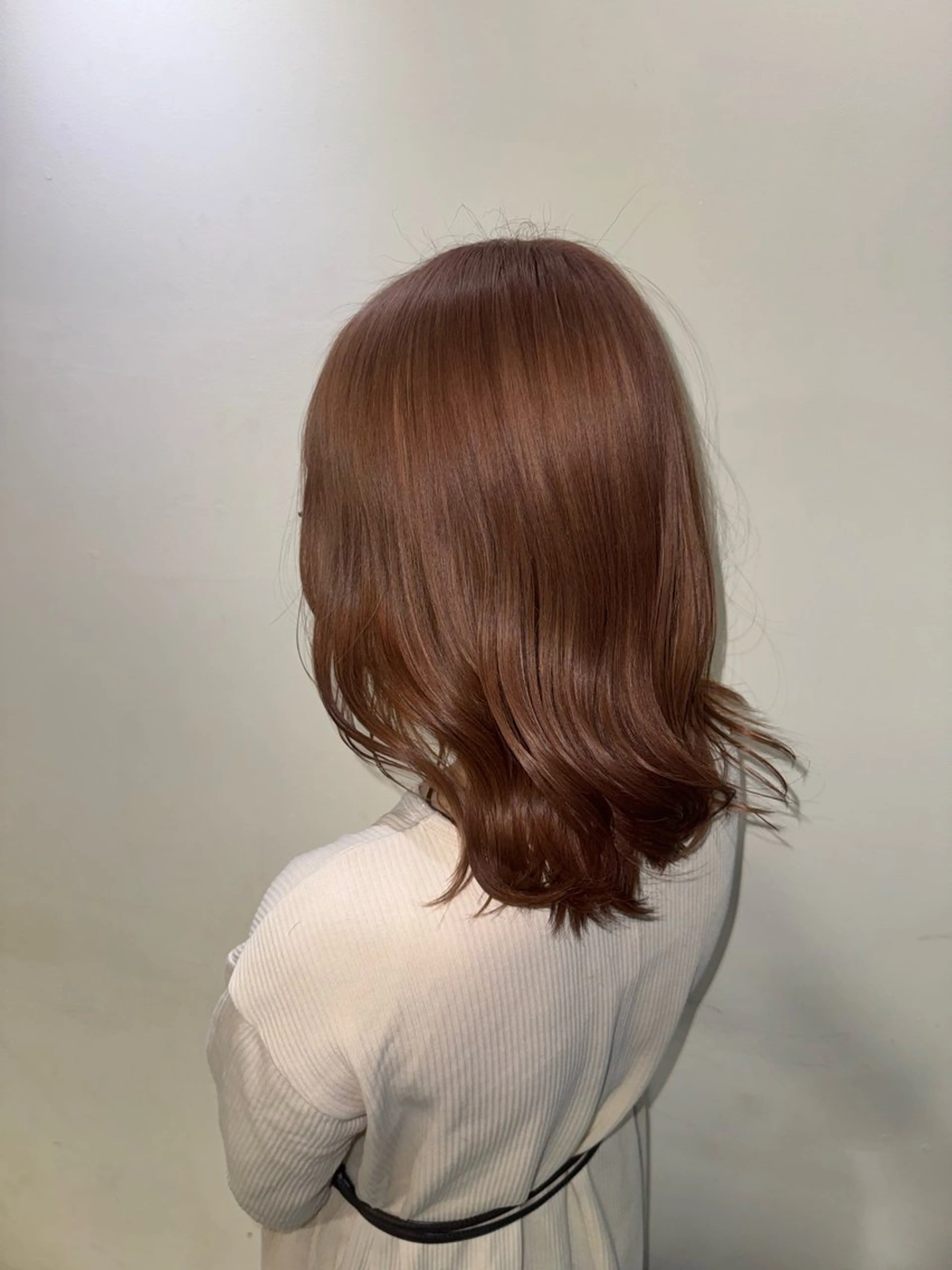 セミロング ヘアカラー 🐥Homie/ yuna🐥のヘアスタイル