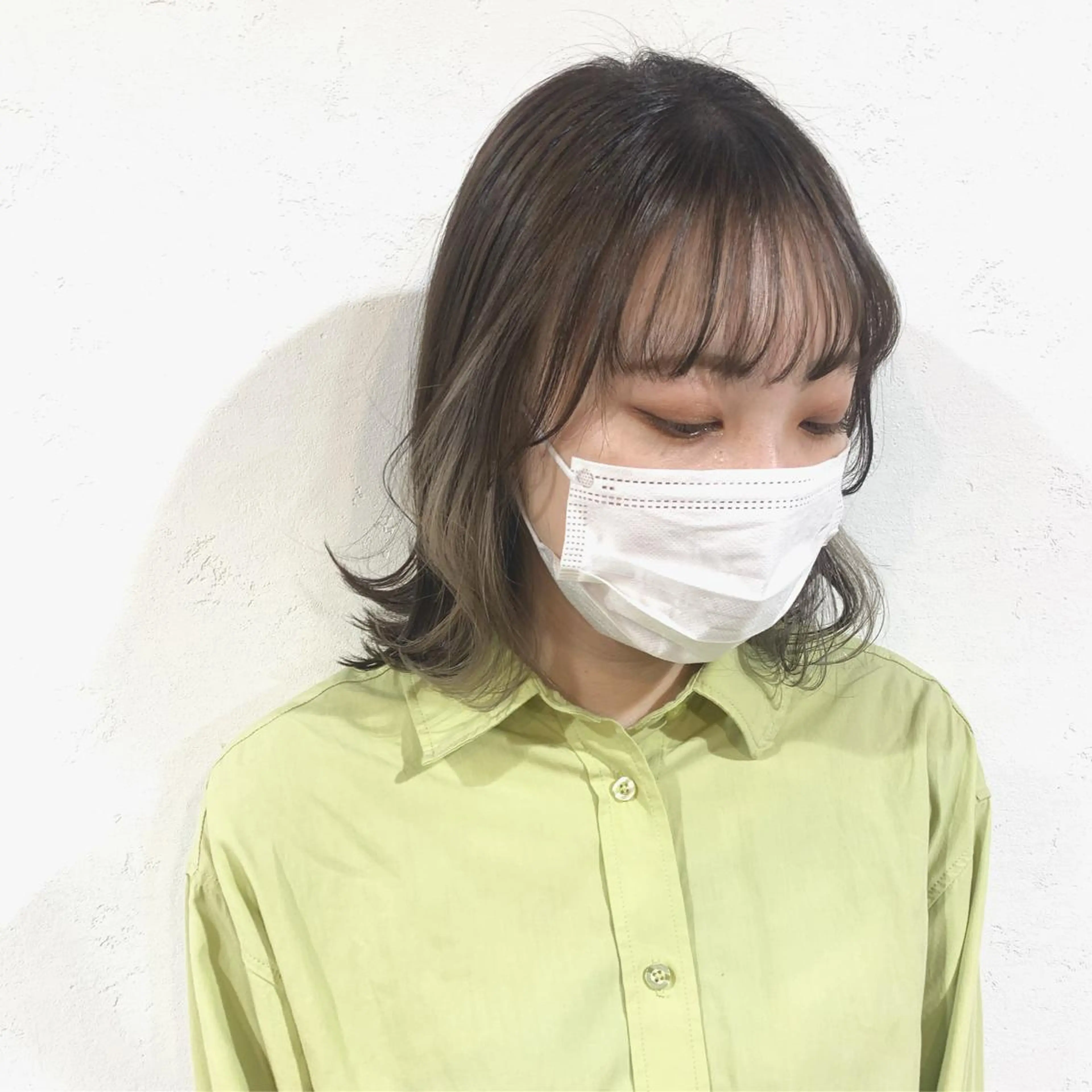 ミディアム ブリーチ/アレンジ 天満/chihiroのヘアスタイル