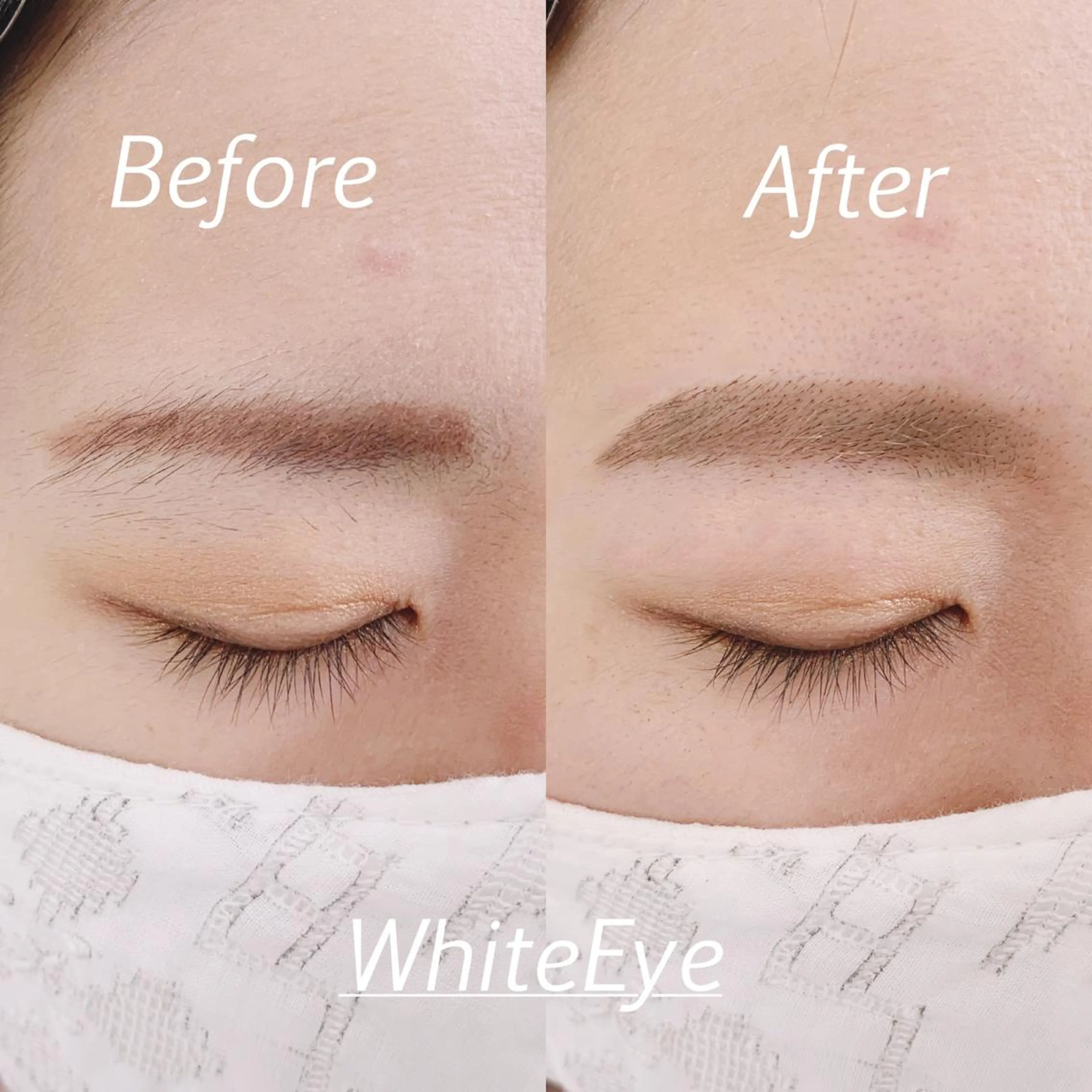 マツエク・マツパ まつげパーマ ホワイトアイ HIKARUの眉毛・アイブロウイメージ