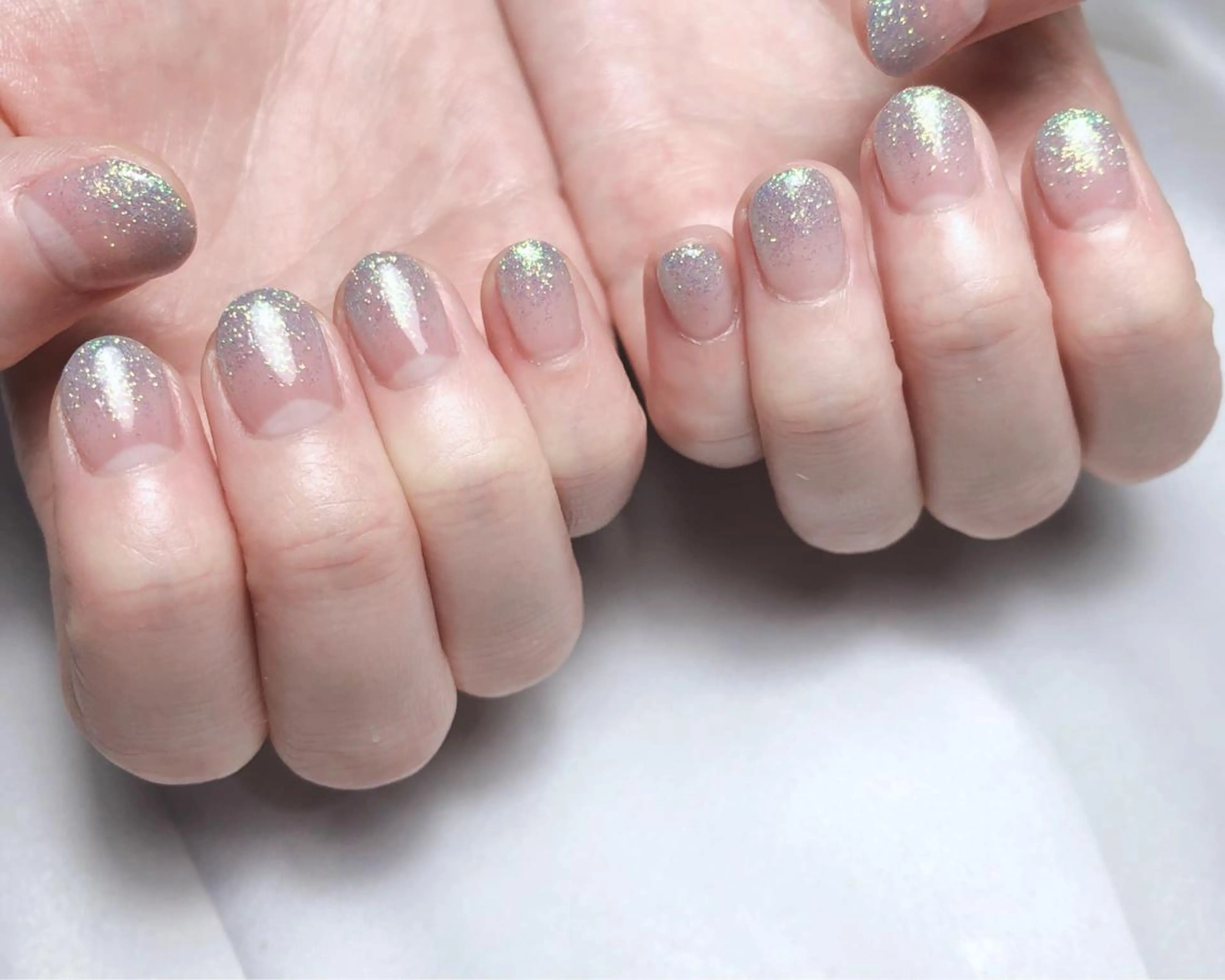 ネイル ラメ(グリッター) ラメグラデーション ハンドネイル nail heron所属・saki_ nail heronのネイルデザイン