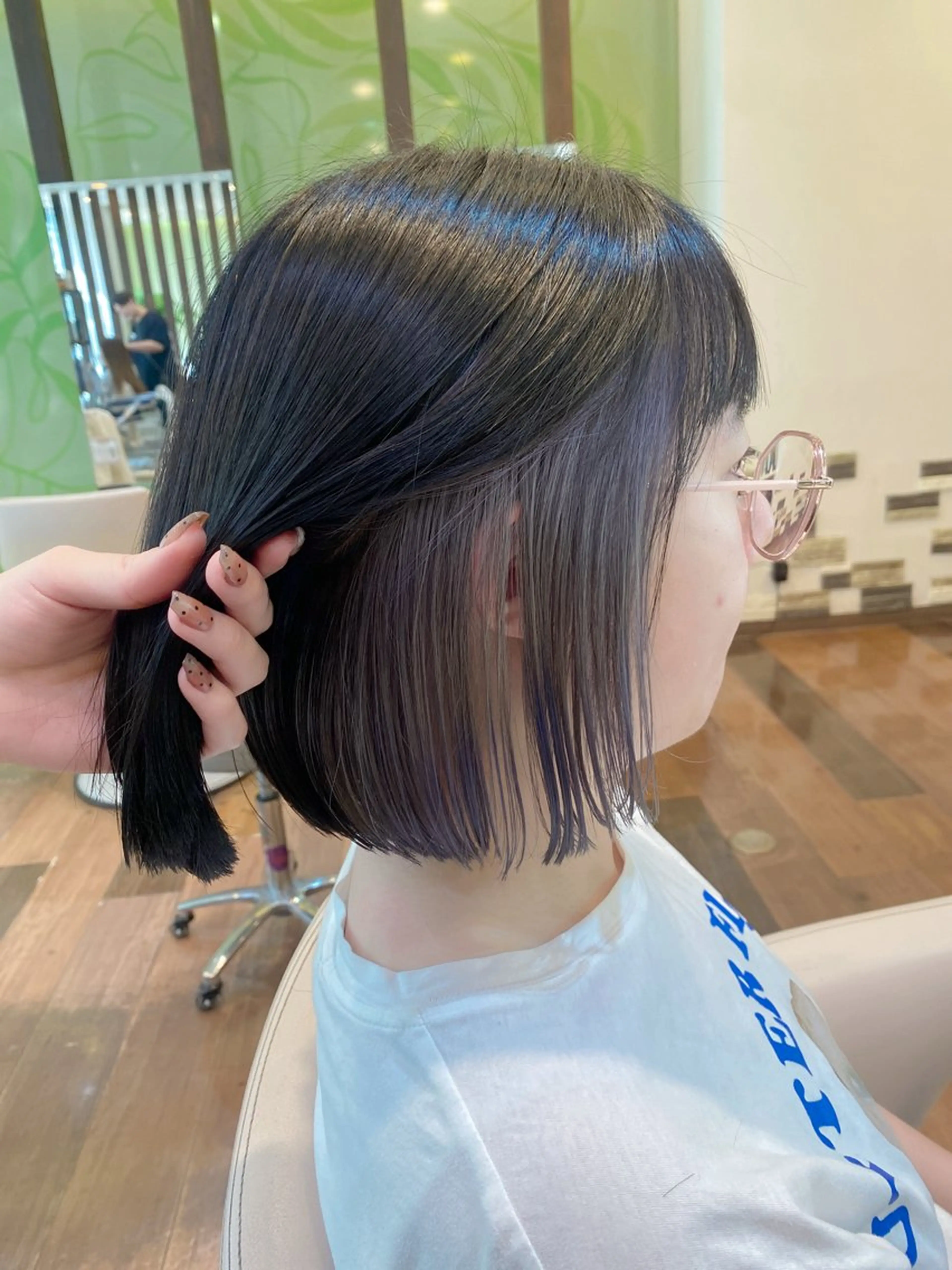 ショート ヘアカラー トリートメント 🎀髪質改善🎀 Olive南森町のヘアスタイル