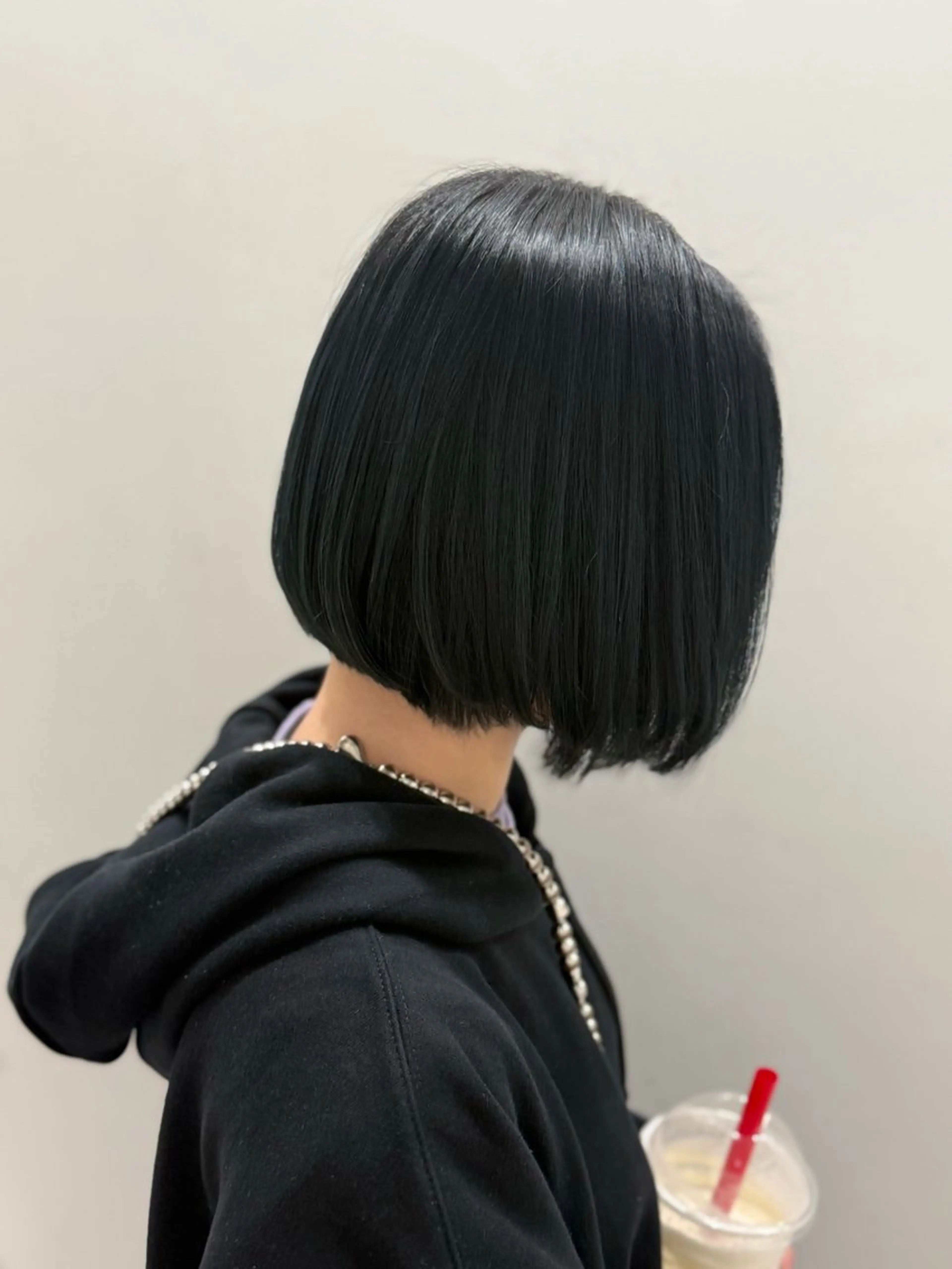 カラー 黒髪 ブルーカラー ブルーブラック 透明感カラー ヘアカラー SHIAN【シアン】 🎀RUI🎀のヘアスタイル