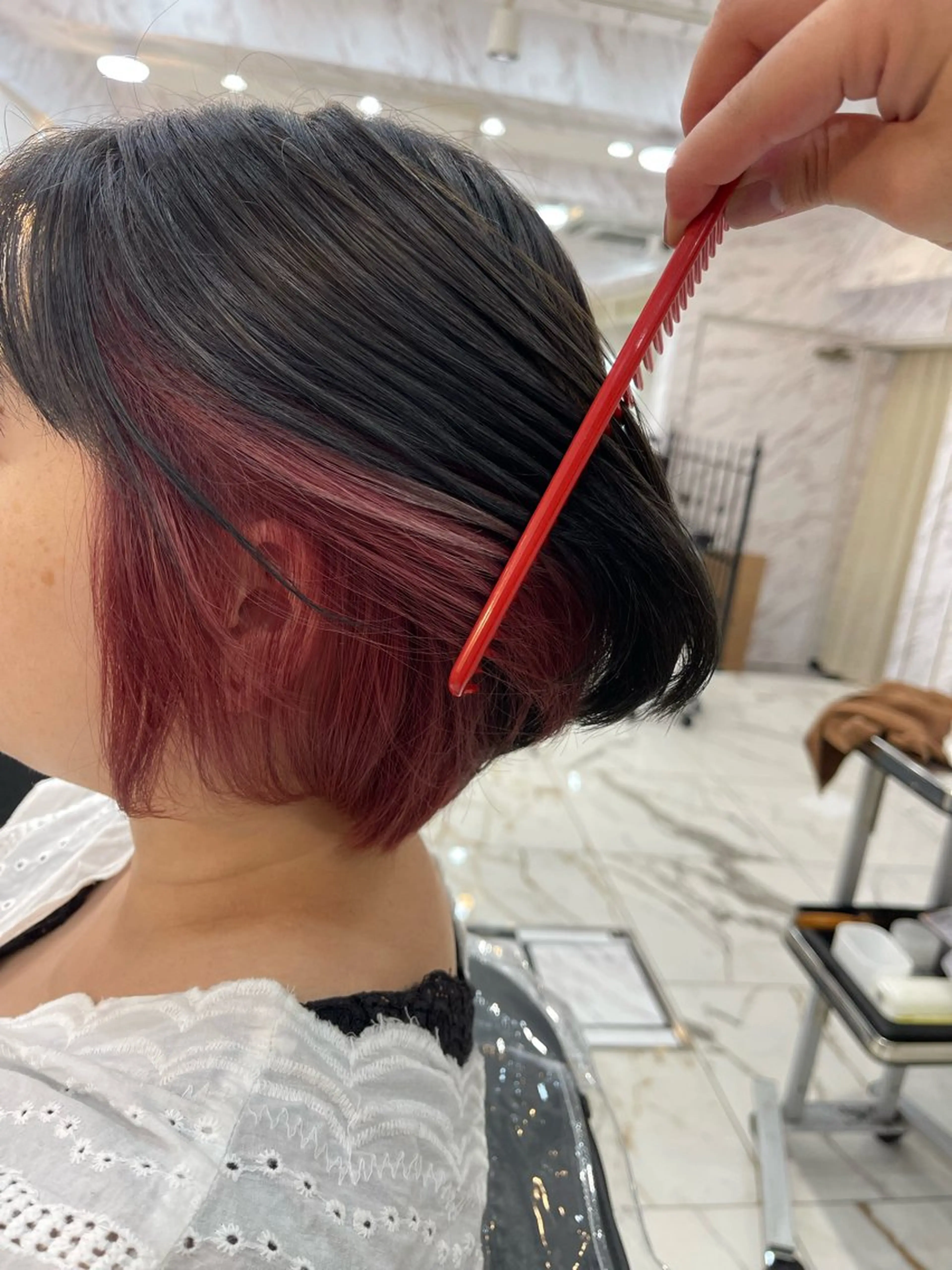 ショート 西野 蓮のヘアスタイル