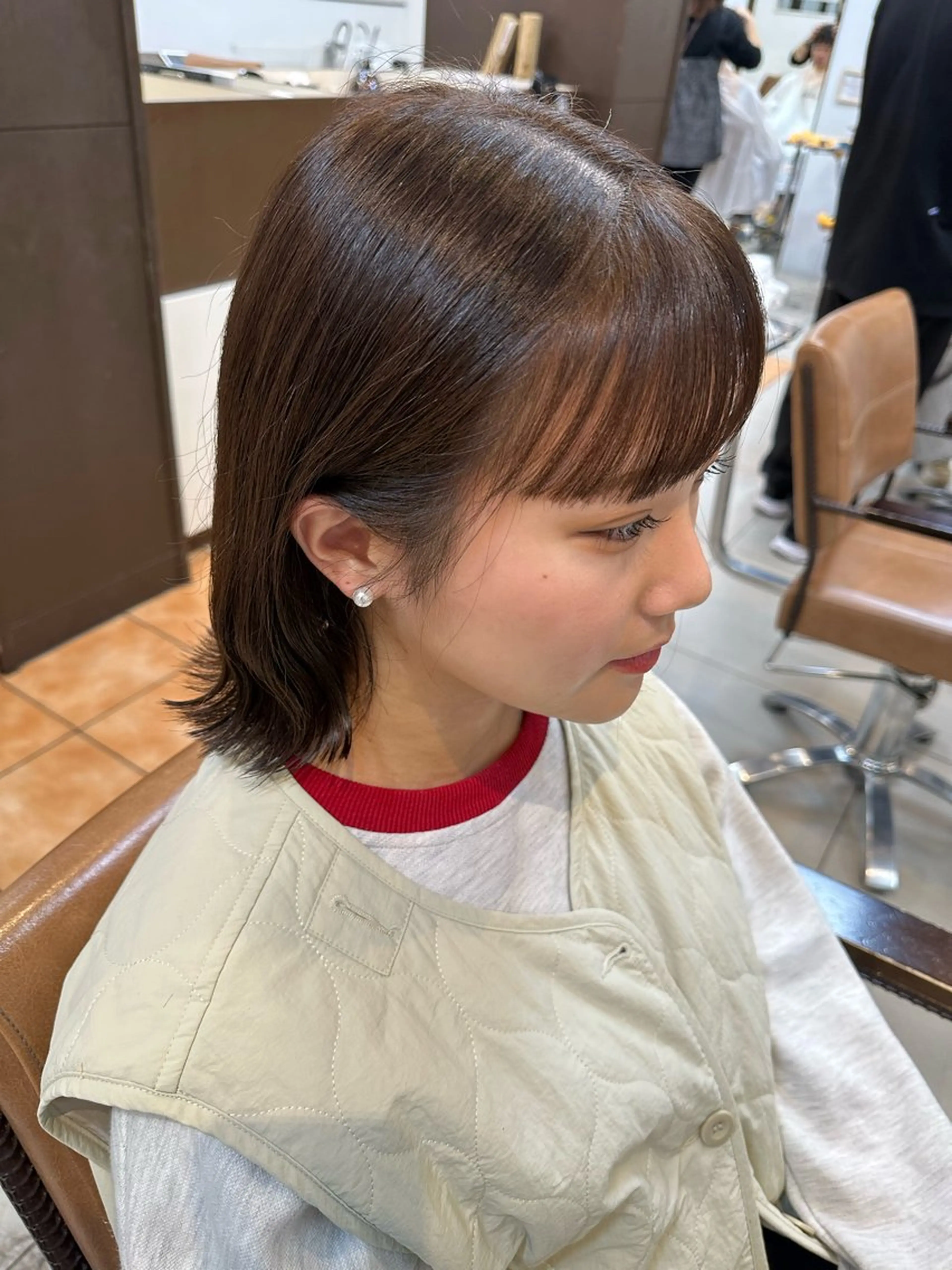 ミディアム ヘアカラー Cloe 梅田所属・🌼北口 絢🌼のヘアスタイル