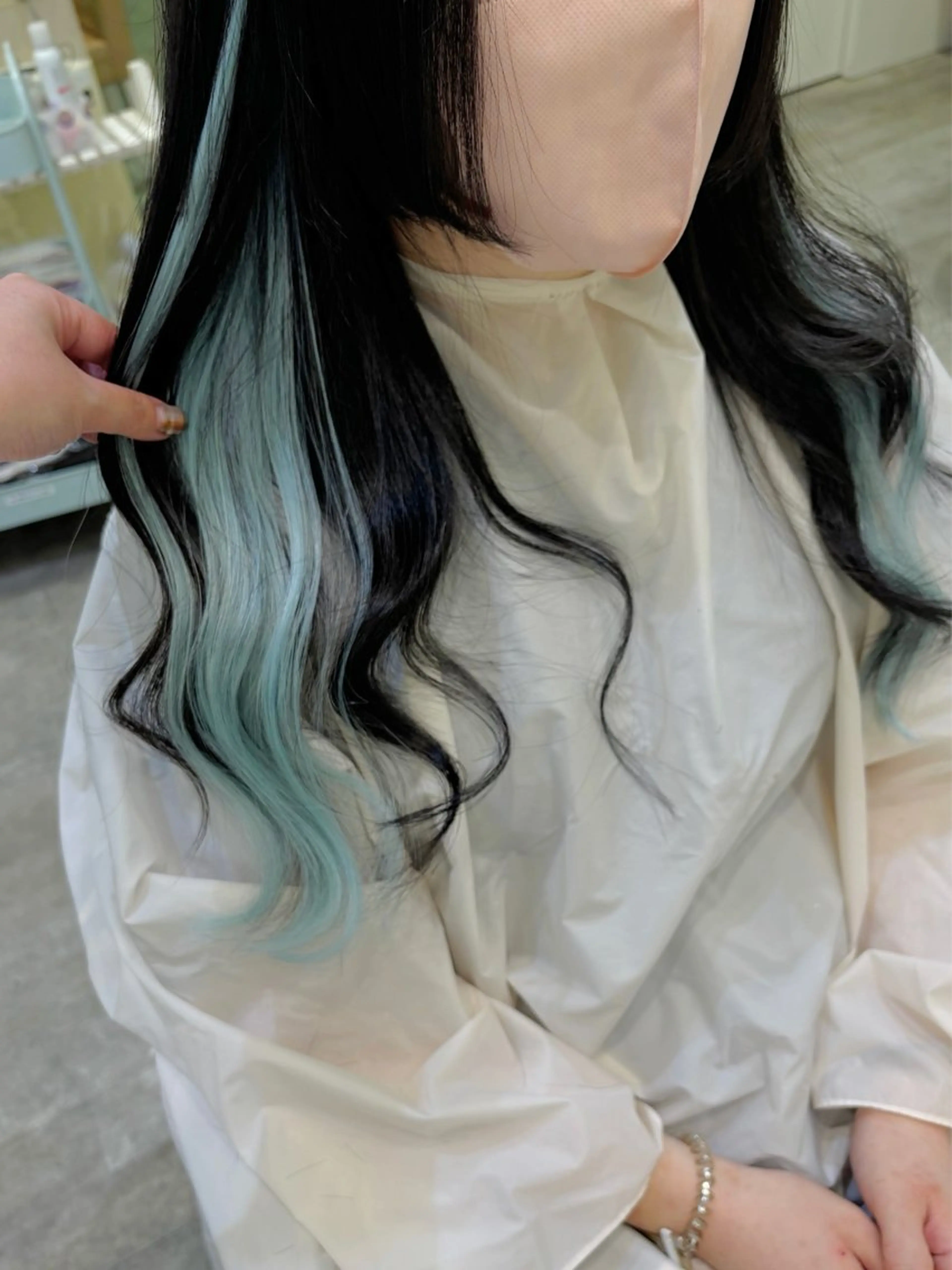 エクステ 縮毛矯正/艶髪カラー ヘアアレンジ/ひふみのヘアスタイル