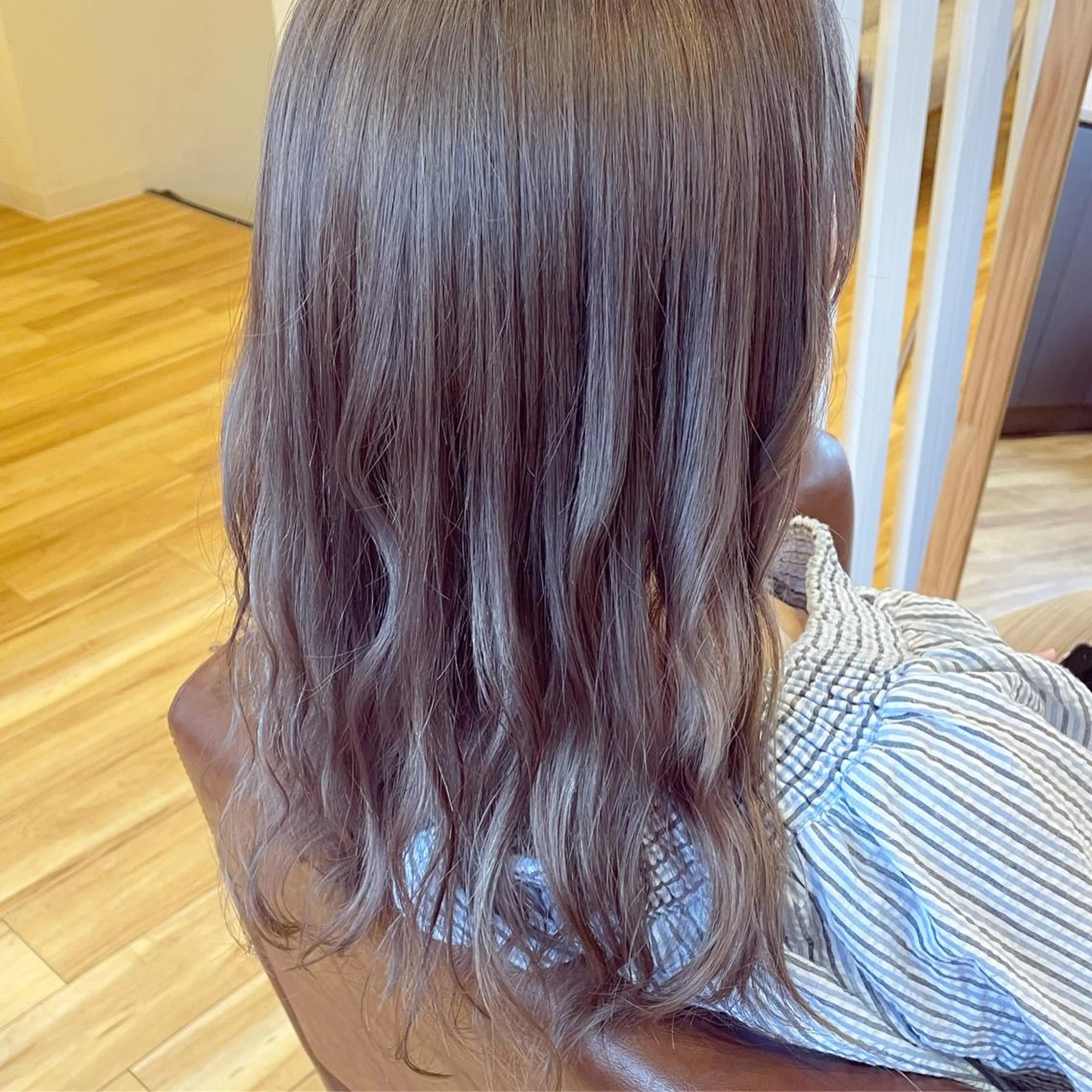 ロング カラー ハイトーンカラー ピンクカラー シルバー カット ヘアカラー トリートメント 北九州美容室 🕊️わかな✂︎のヘアスタイル