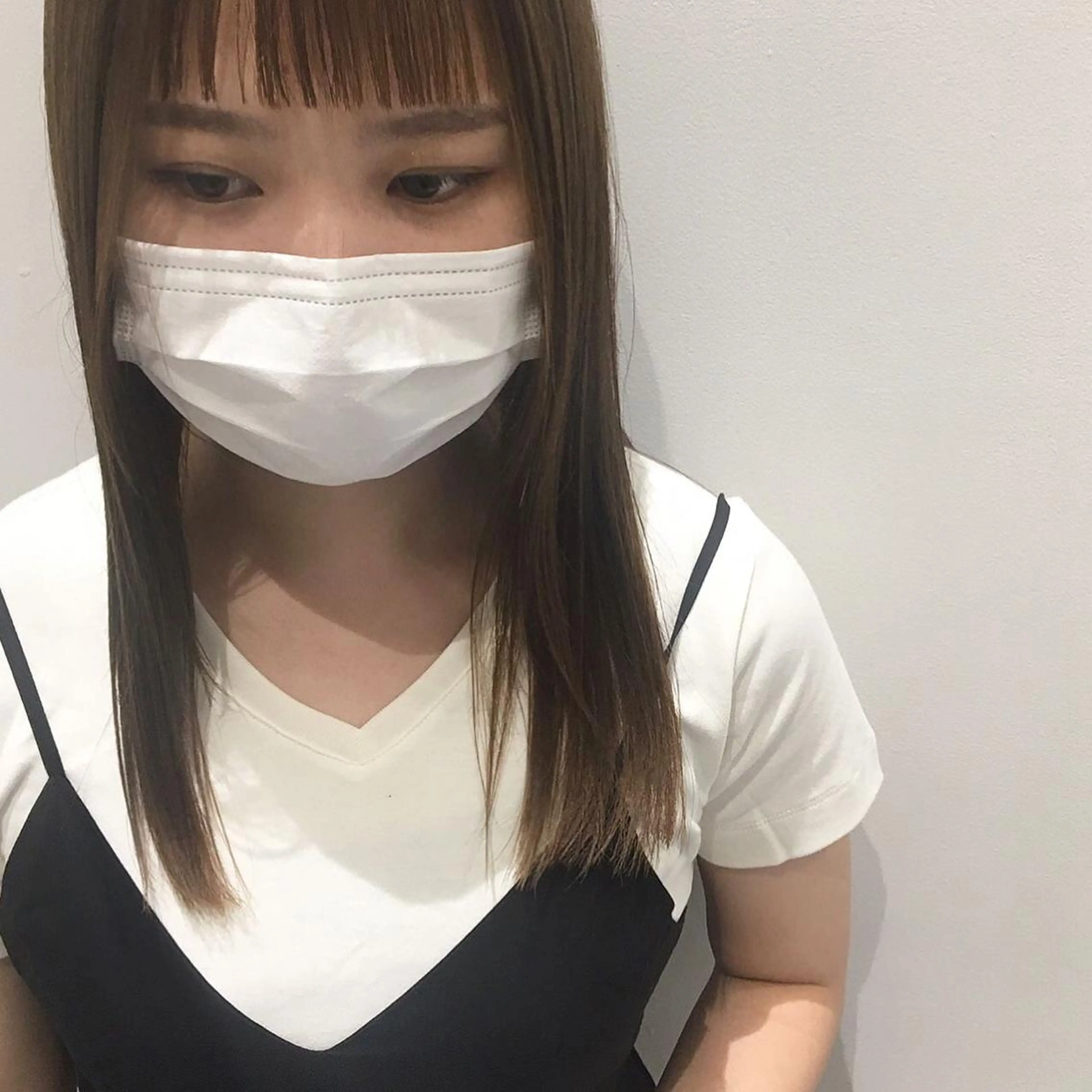 ロング カラー オン眉 volta∞knot所属・狩野 羅夢のヘアスタイル