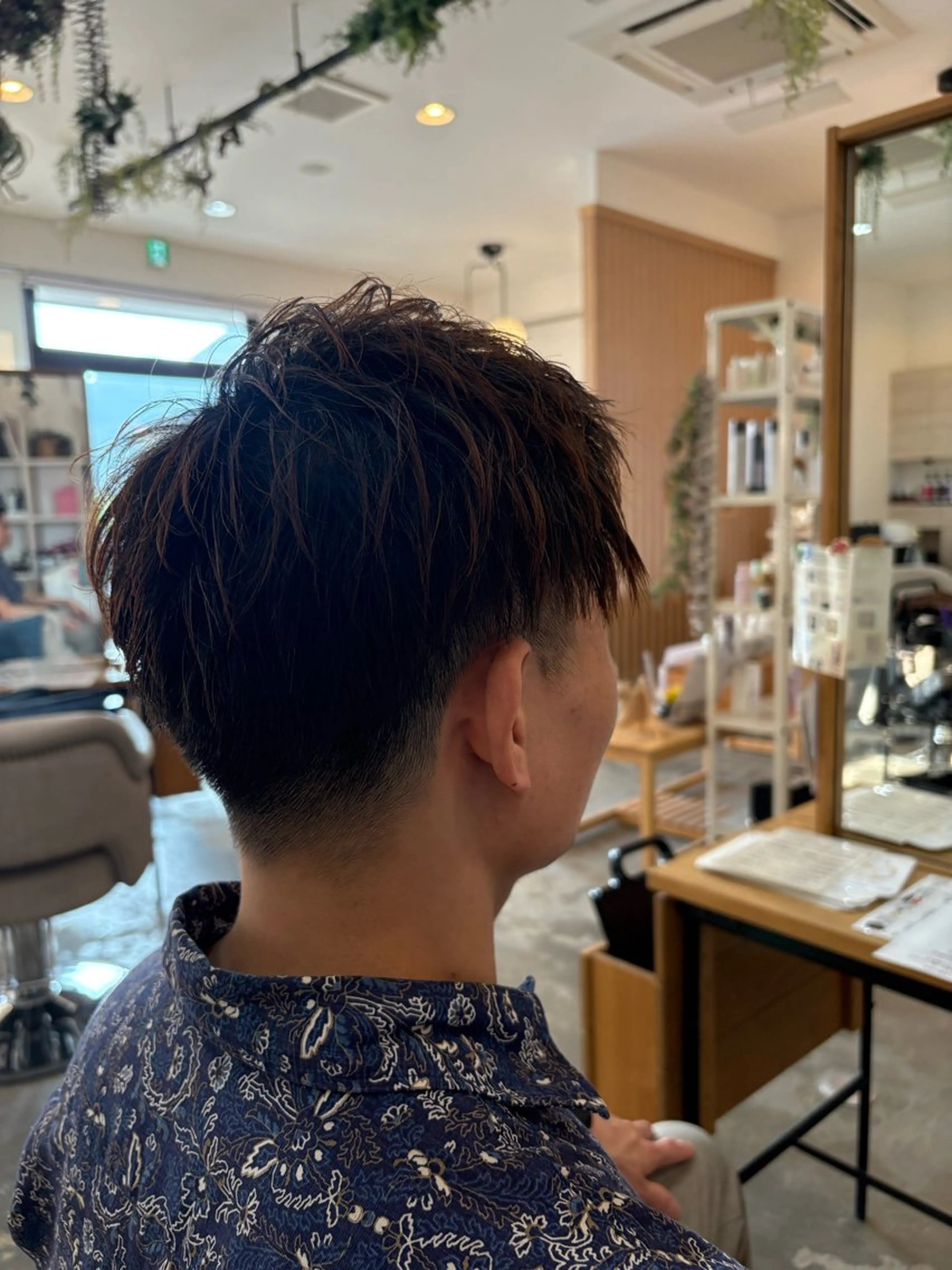 ショート メンズ ツーブロック 刈り上げ レイヤーカット BOND hair stage良福寺店所属・新畑 京子のヘアスタイル