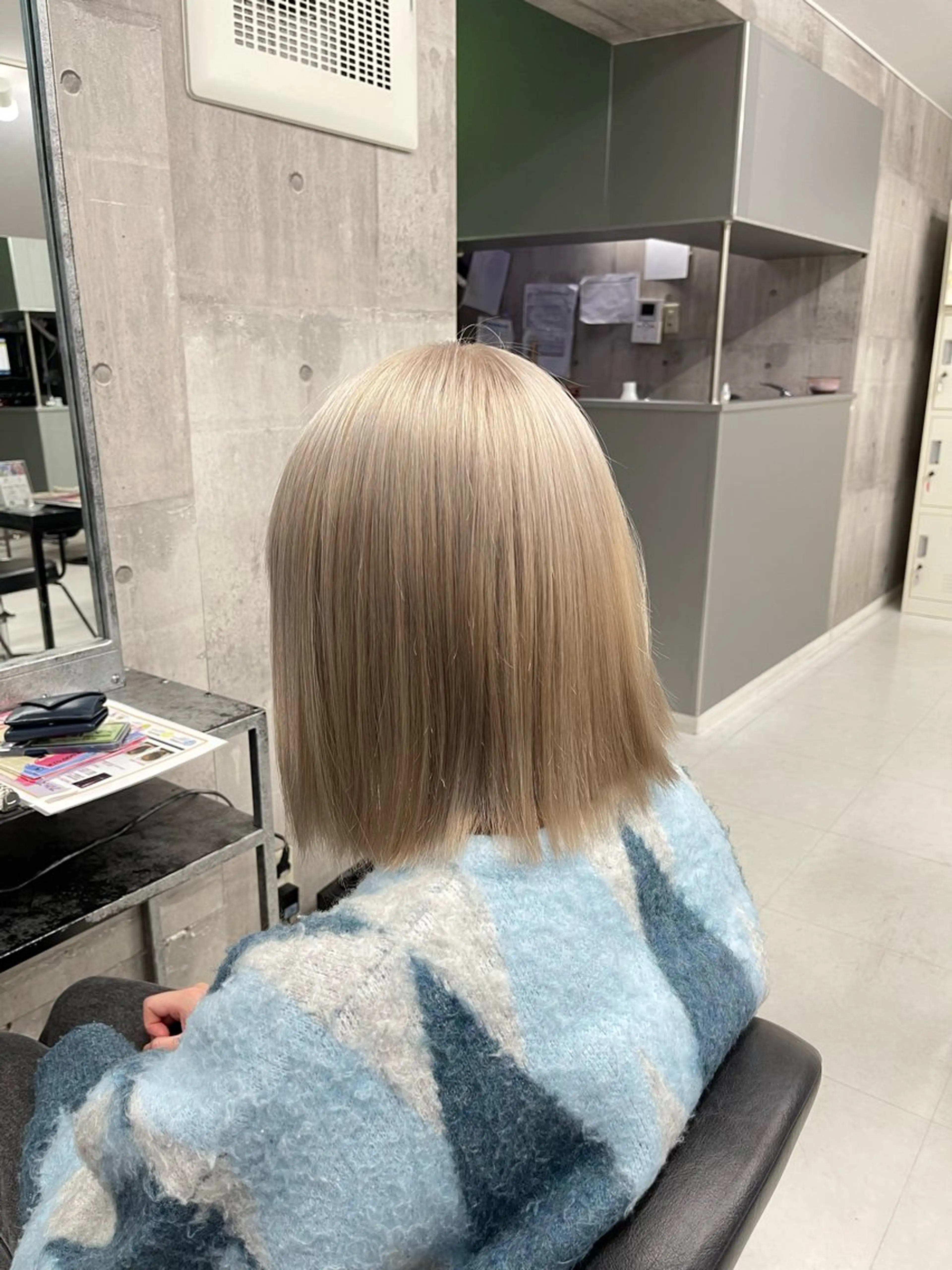 セミロング カラー パーマ ヘアアレンジ メンズ キッズ レイヤーの魔術師 𓍼takumi𓍼のヘアスタイル