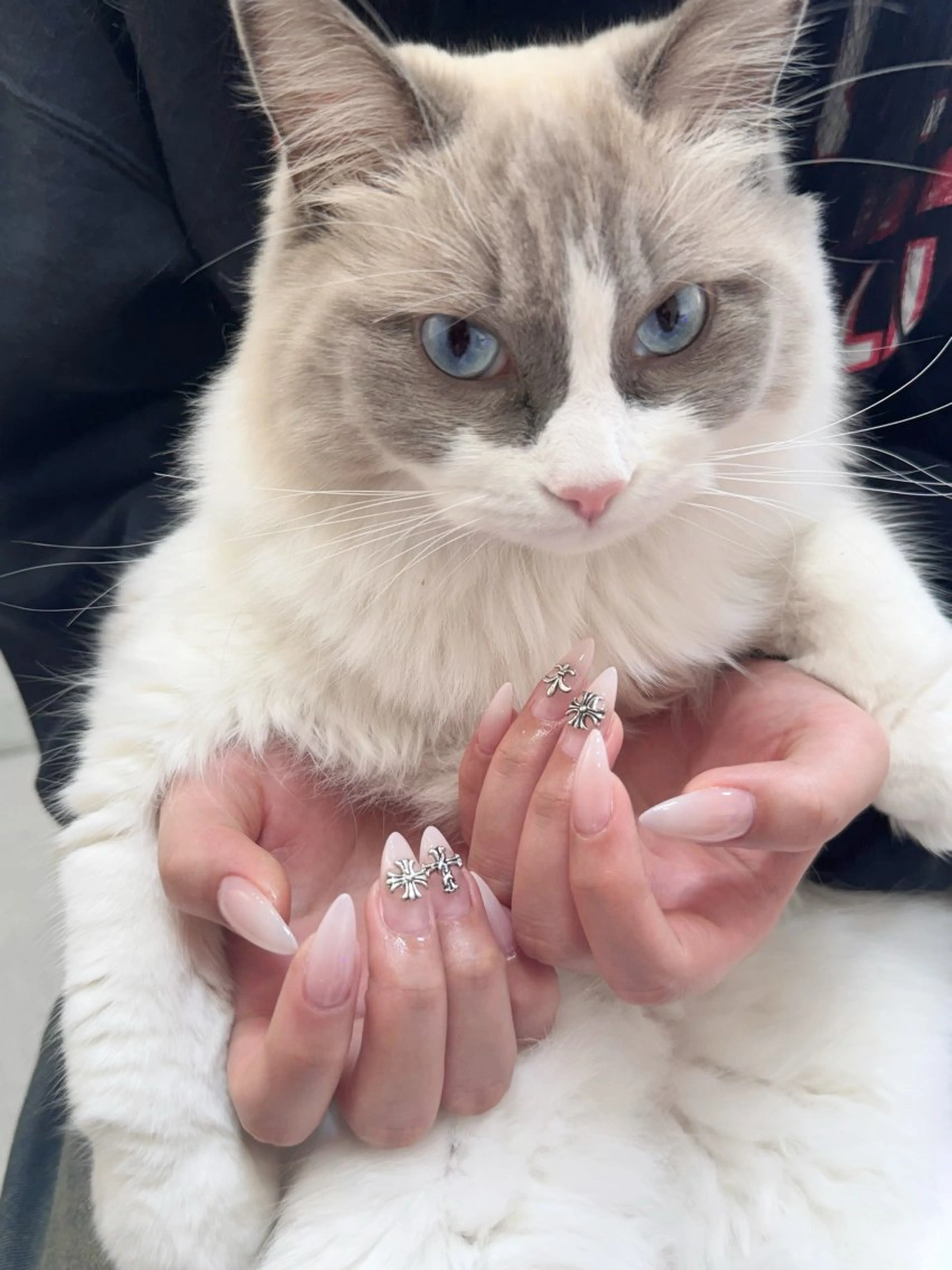 ネイル チークネイル 長さ出し フレンチネイル ガーリー 韓国ネイル ハンドネイル ハンドケア Sun Nail 池袋のエステ・リラクイメージ