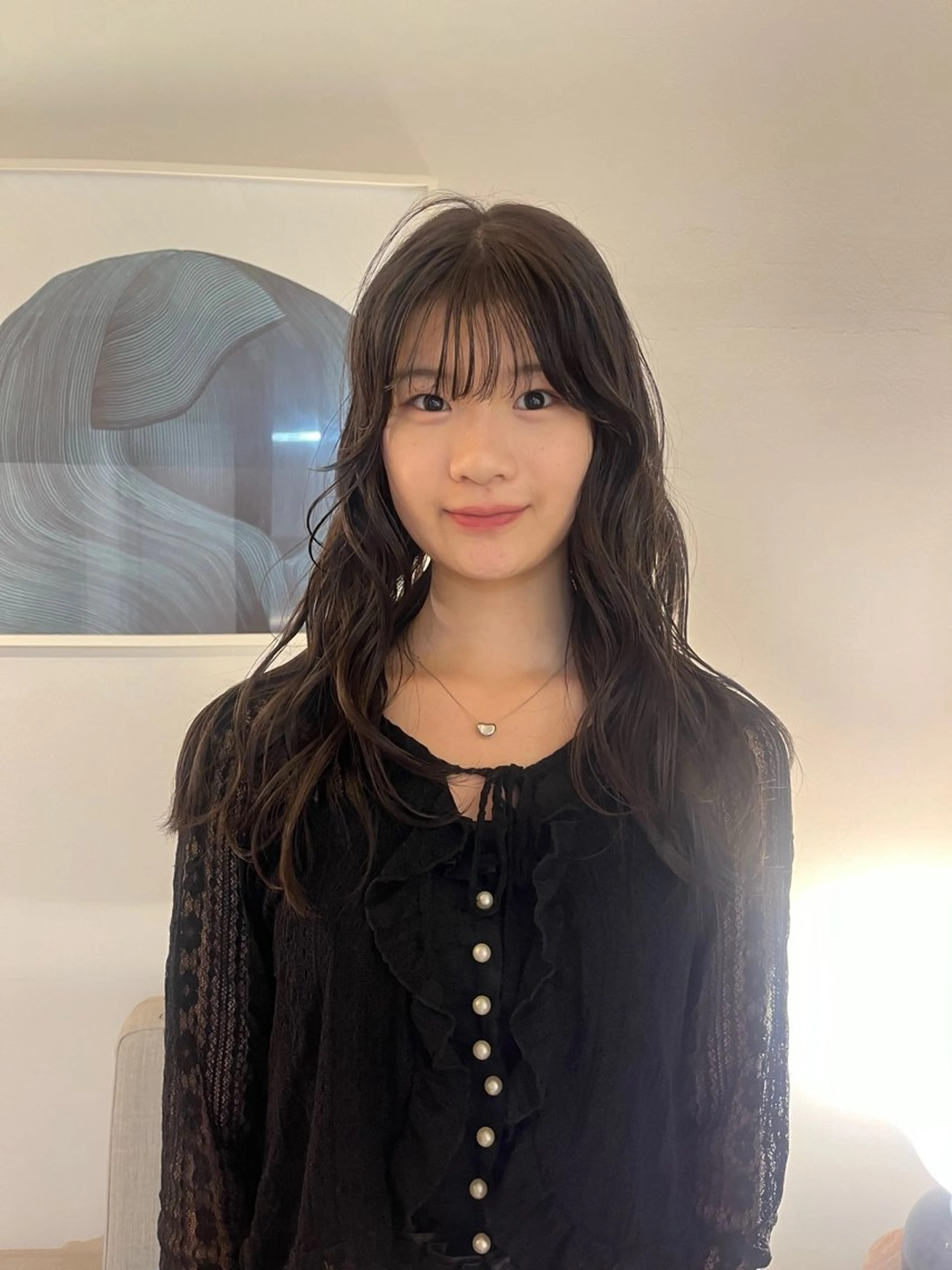 セミロング カラー nolla所属・yoshihama sumireのヘアスタイル