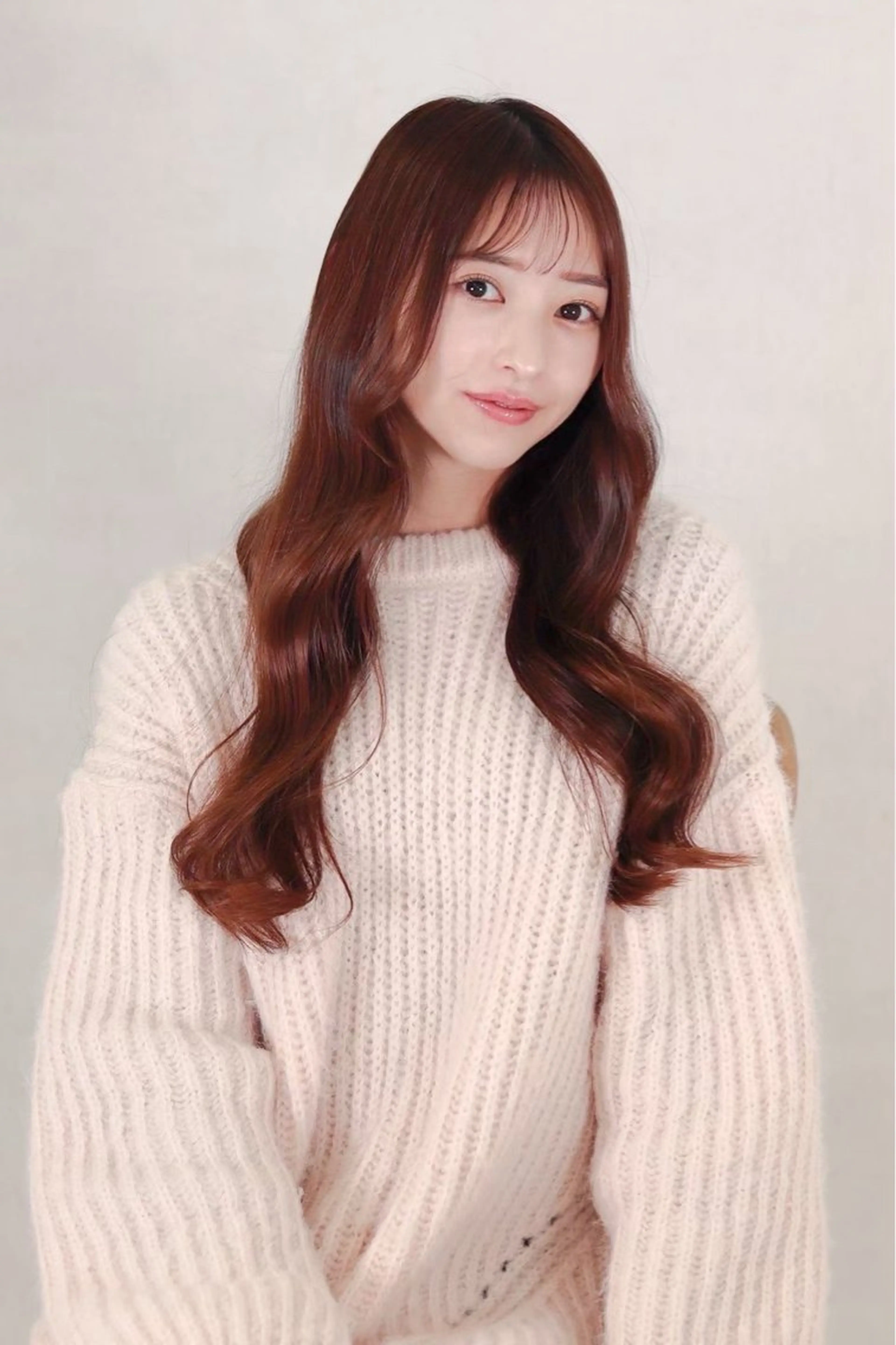 ロング 🖤韓国系🇰🇷カ ラー/kokona❕のヘアスタイル