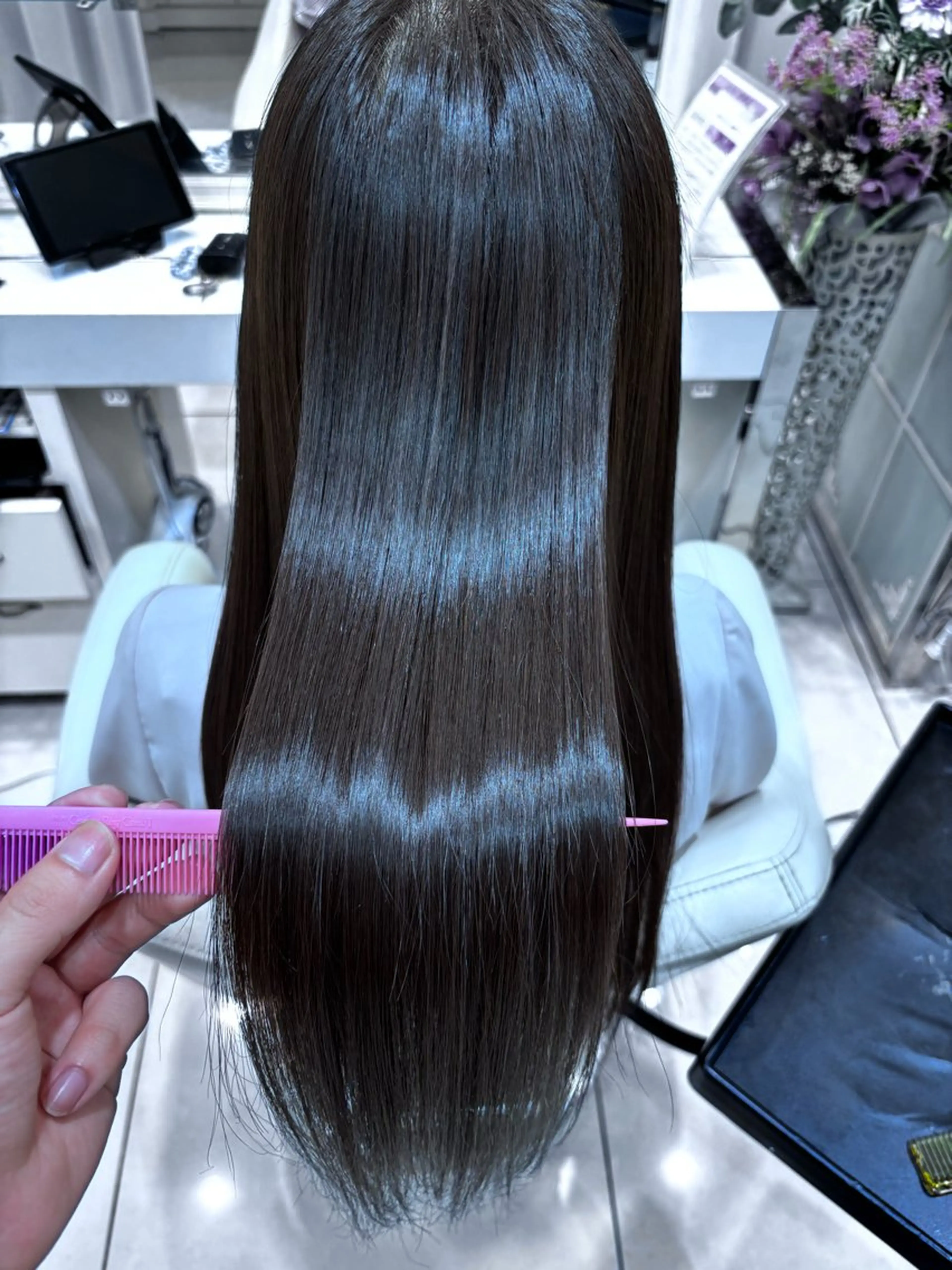 ロング 縮毛矯正 縮毛矯正特化 🗽 / 池袋 / くうのヘアスタイル