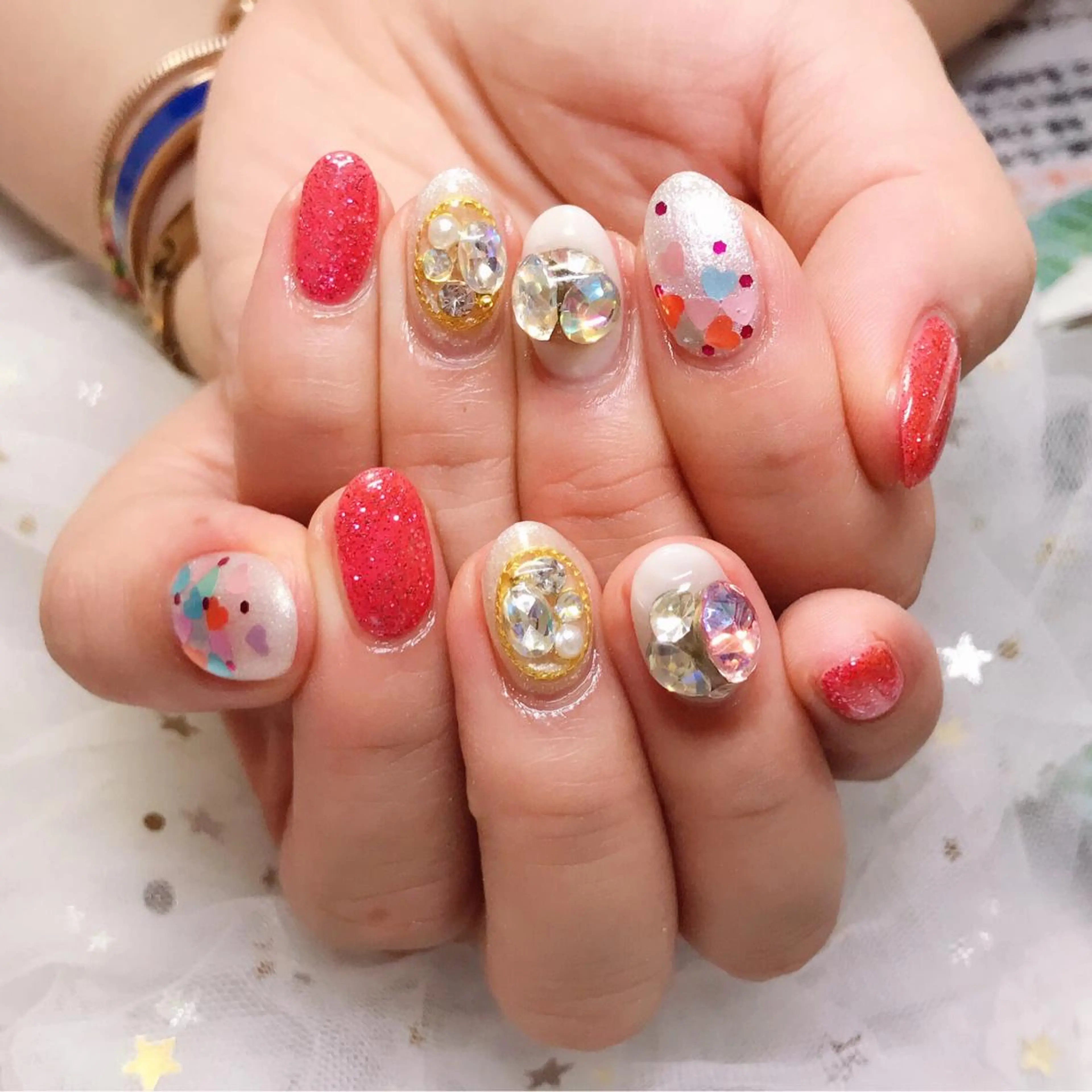 カラー ネイル Q Free nailsのネイルデザイン