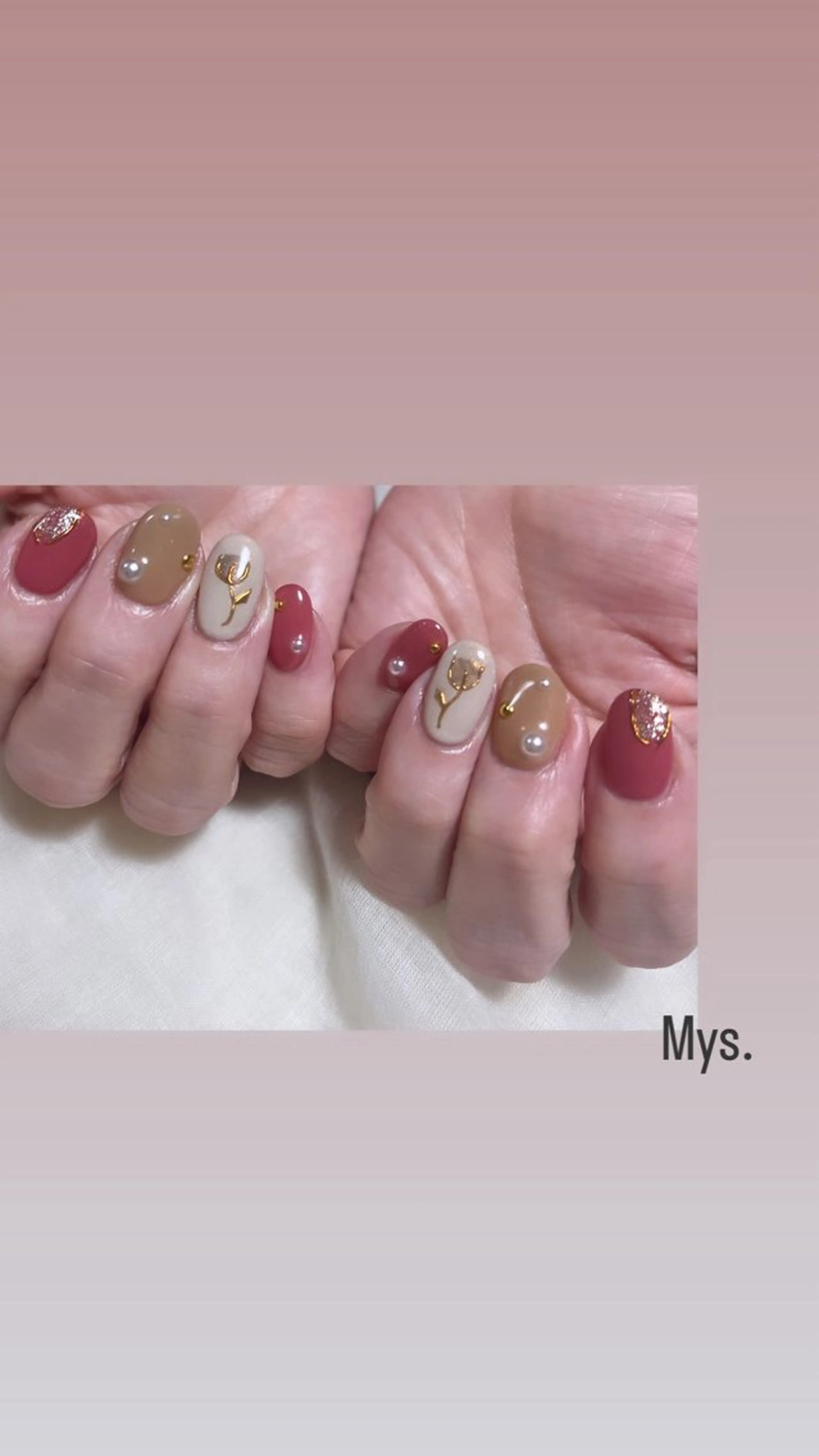 ネイル Mys. 松本結衣のネイルデザイン