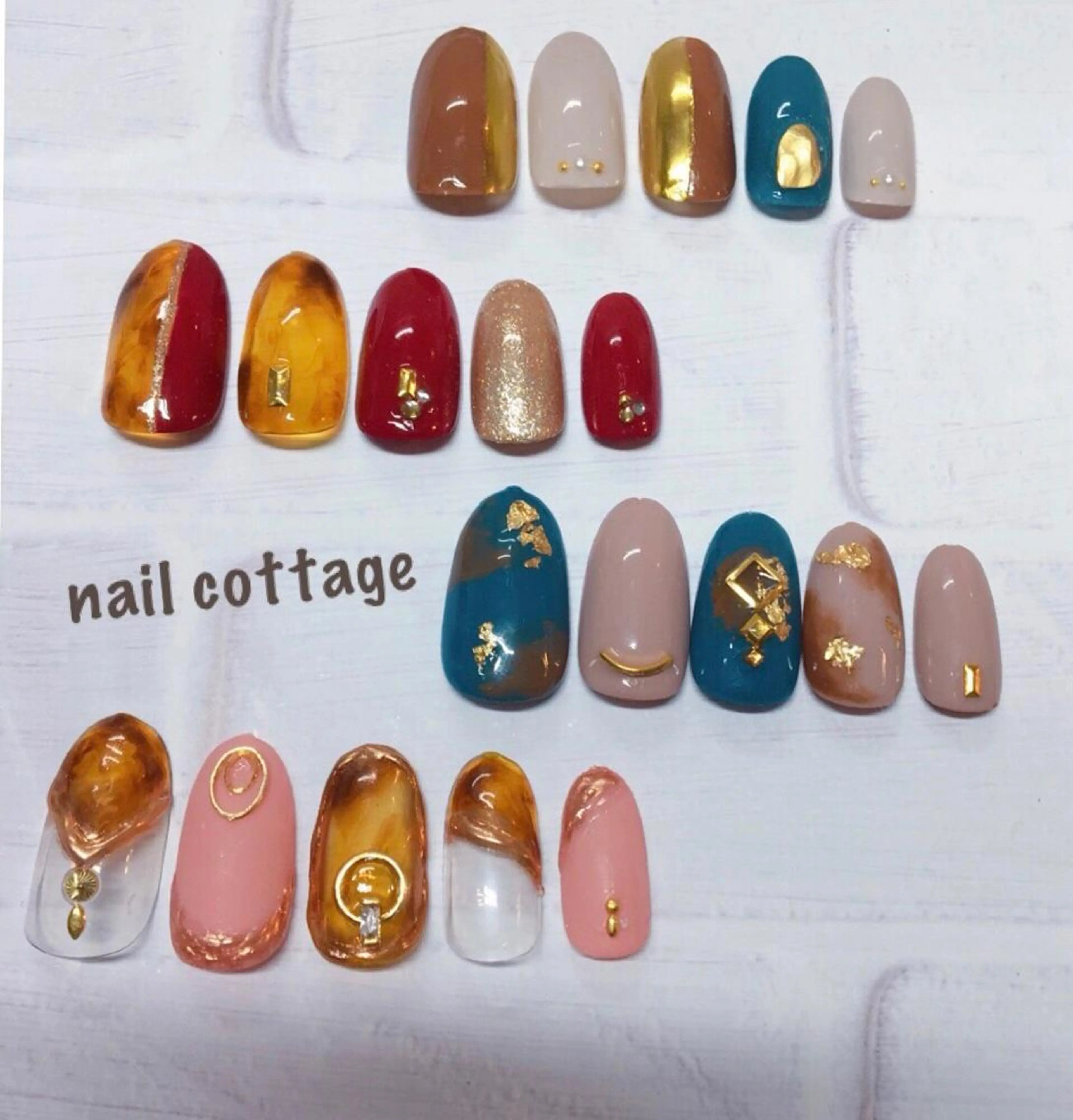 ネイル ネイルチップ ハンドネイル Nail cottageのネイルデザイン