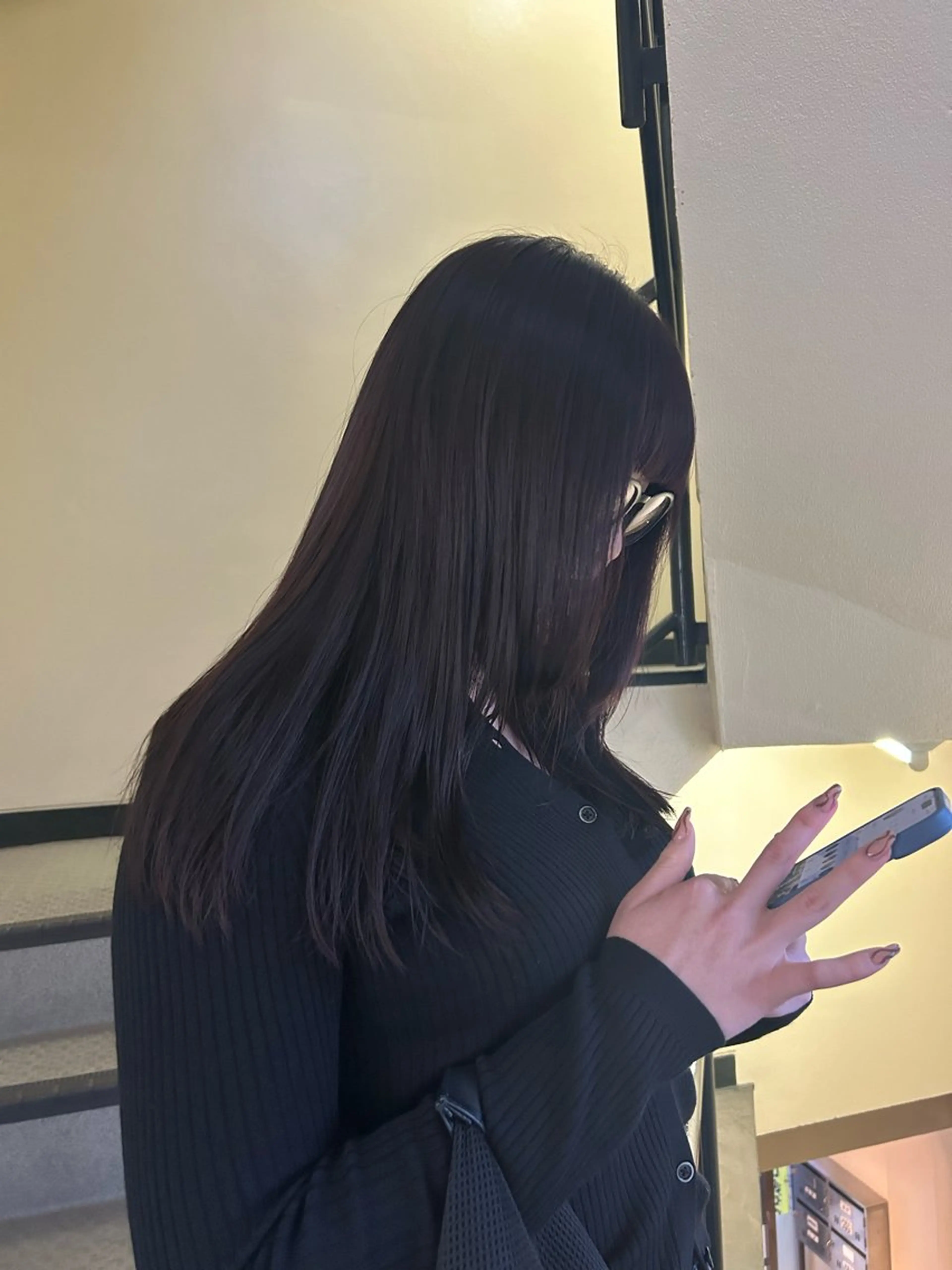 ロング カラー ヘアアレンジ ☕️結【suii.】 ボブ/ヘアセット☕️のヘアスタイル