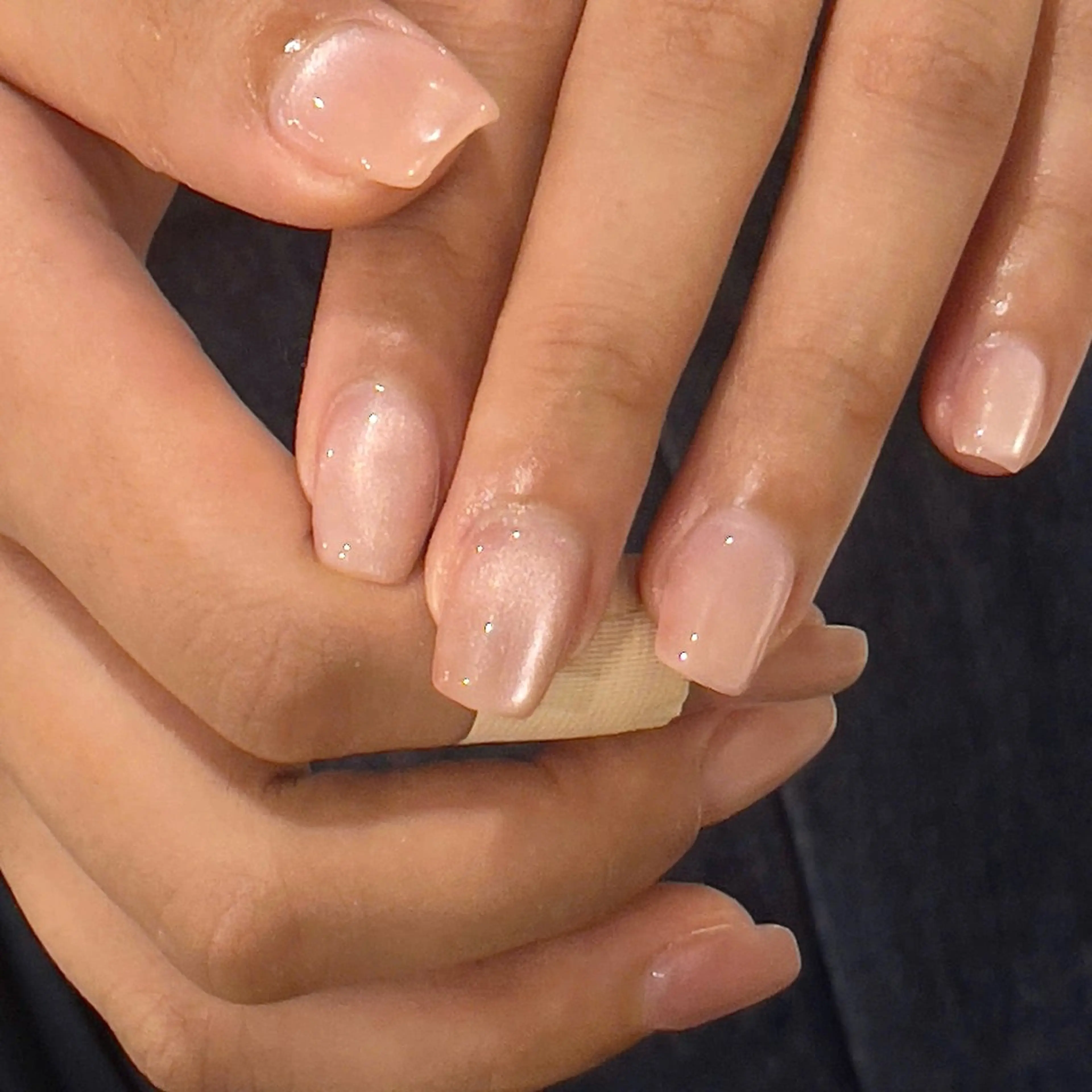 ネイル アートネイル 長さ出し フレンチネイル ジェルネイル マグネットネイル NAILS BAR SHINJUKUのネイルデザイン