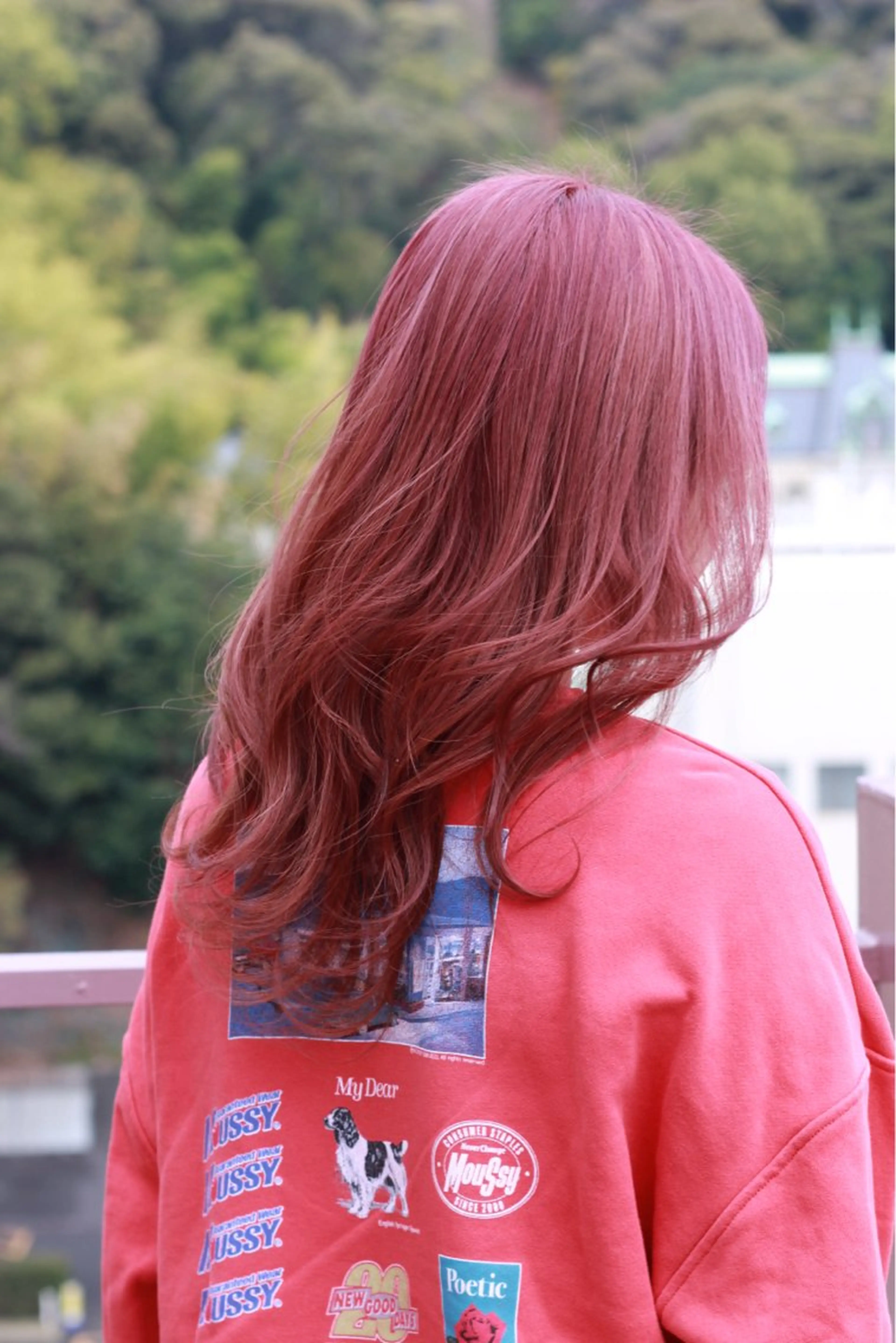 セミロング カラー ピンクカラー ヘアカラー Viage （ビアージュ）のヘアスタイル