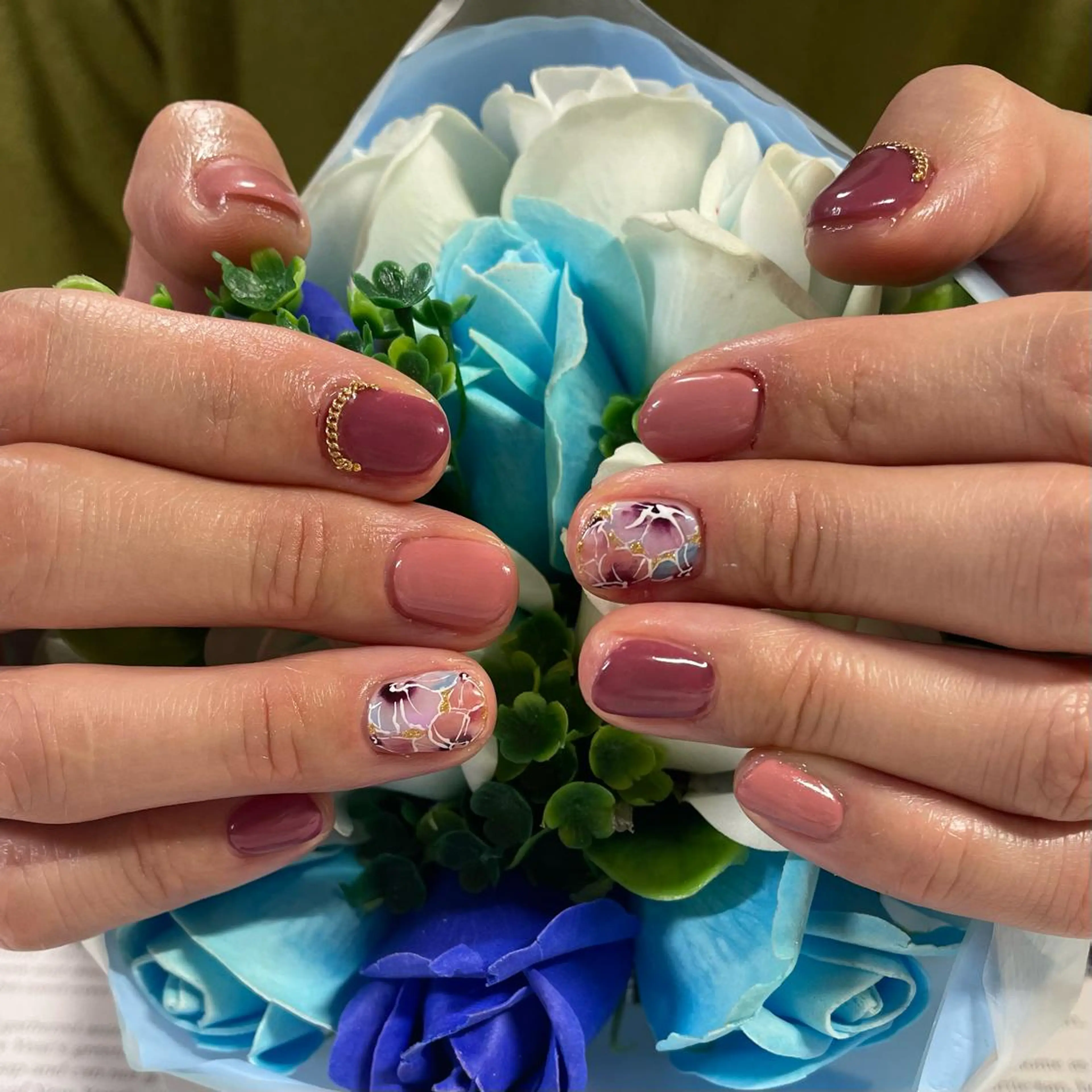 ネイル 奥園 良恵のネイルデザイン