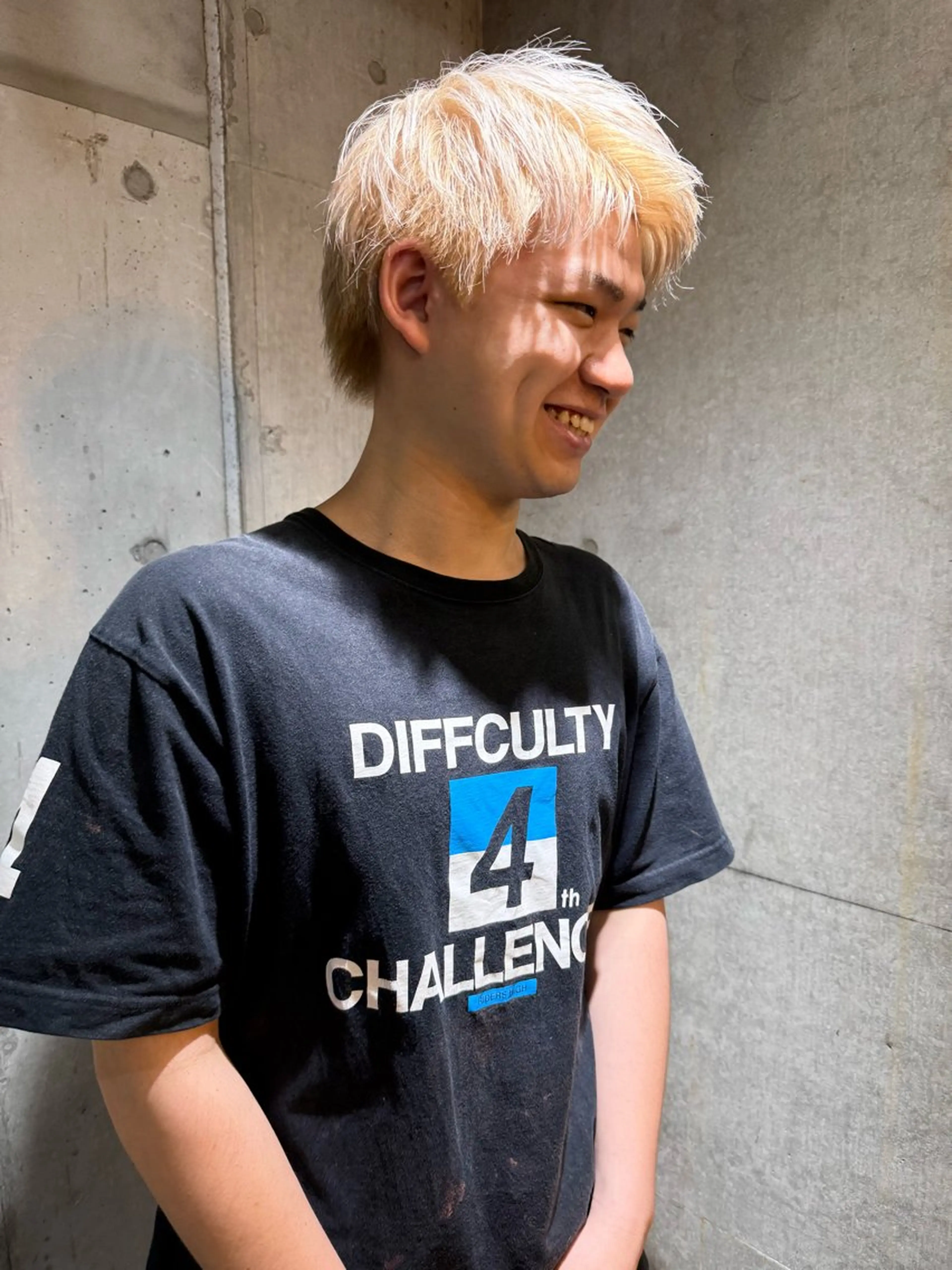 ショート カラー メンズ ヘアカラー トリートメント 艶髪/ハイトーン /masami🩵のヘアスタイル