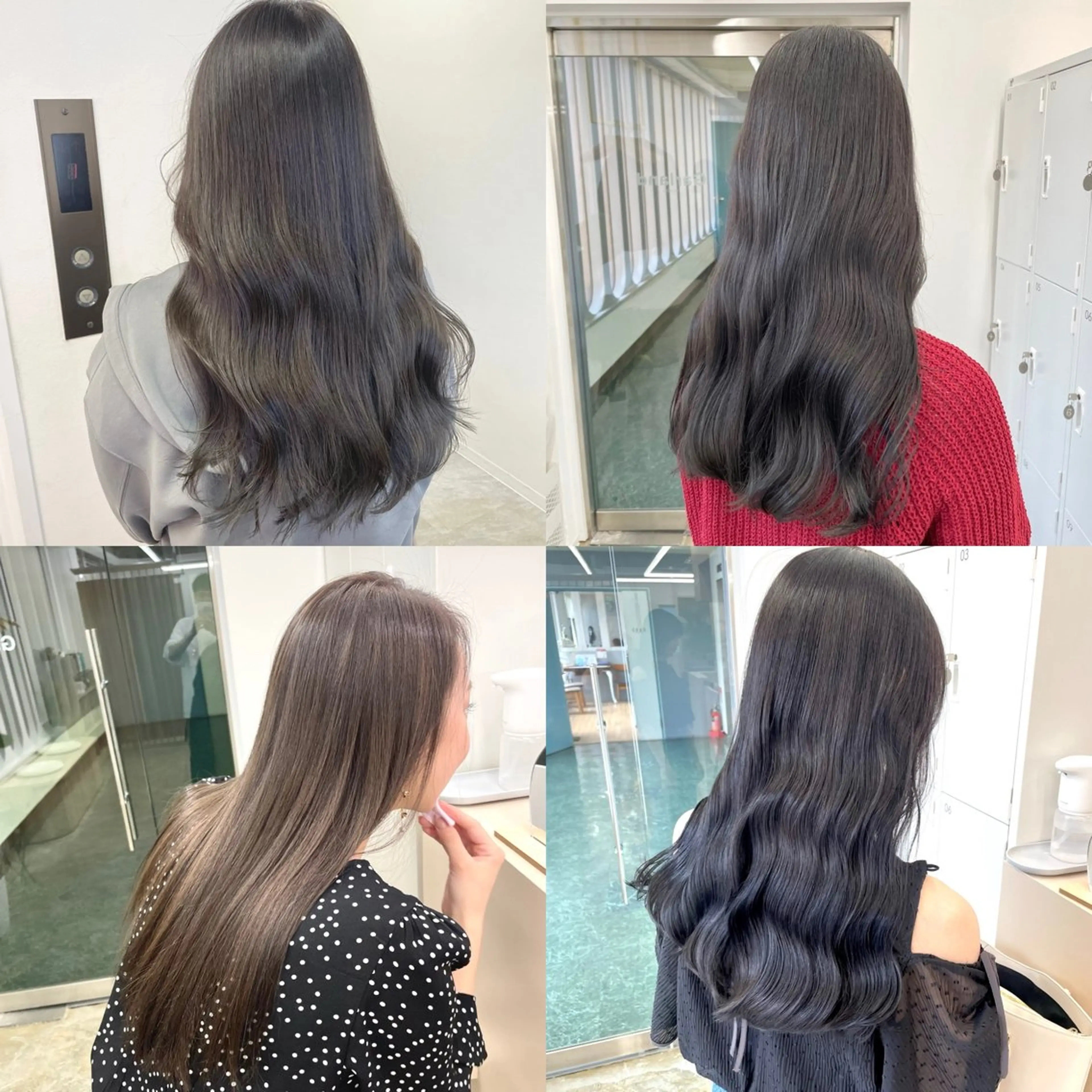 ロング カラー 🔵暗髪 特化🔵 梅田・増田のヘアスタイル