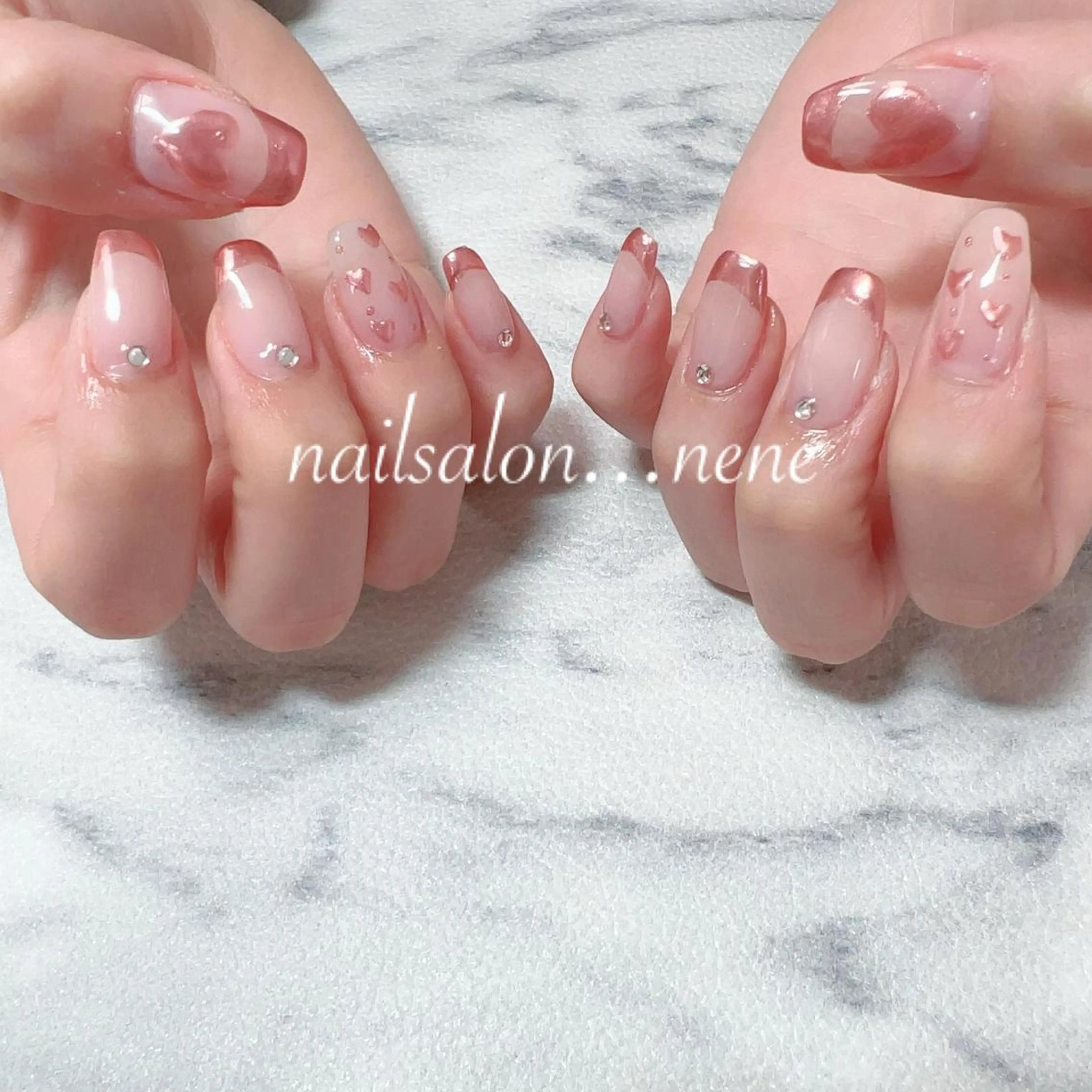 ネイル ミラーネイル nailsalon ...neneのネイルデザイン