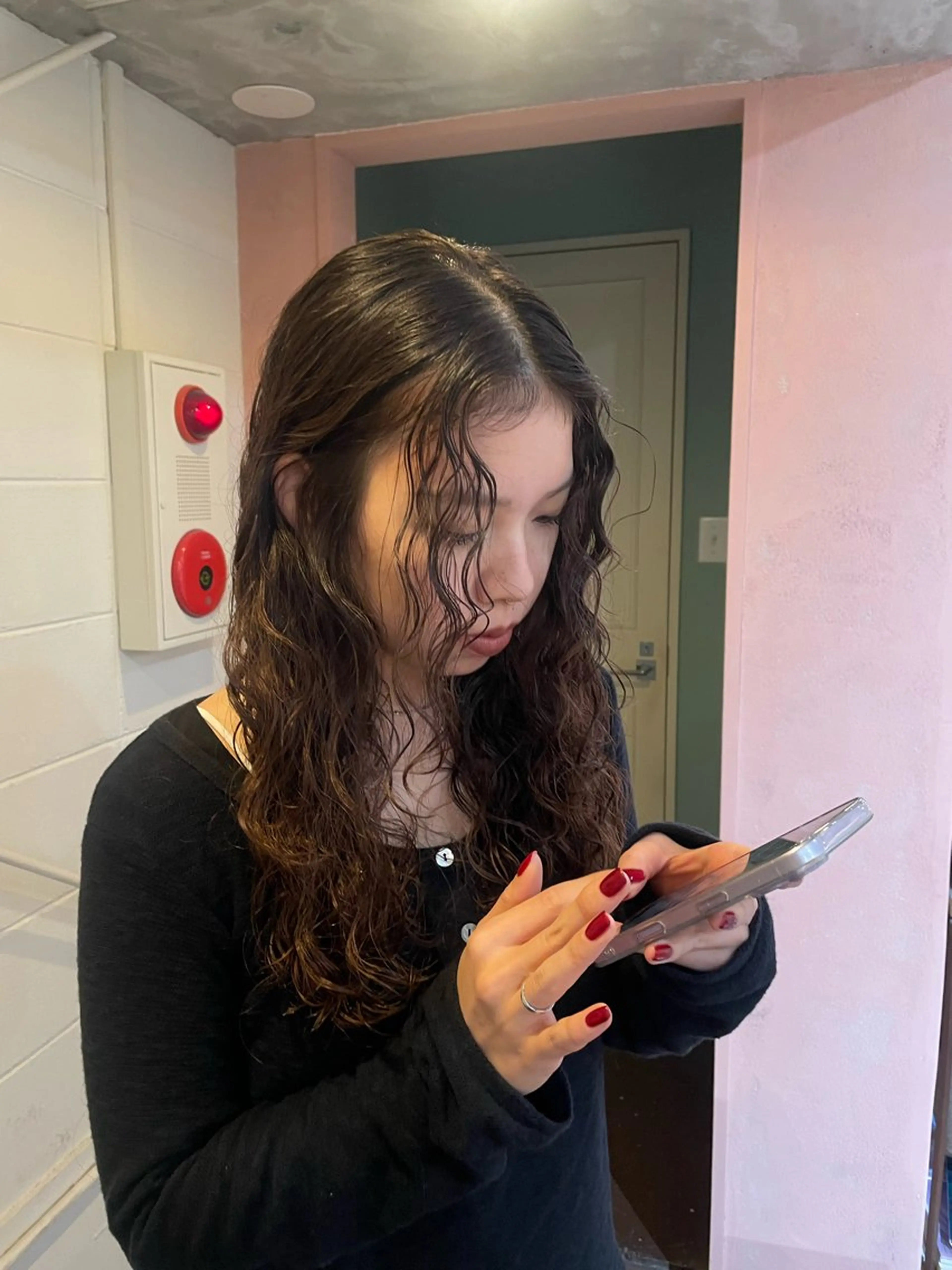 パーマ ﾁｶｼﾂ.ｾﾞﾝ/ ﾌｳｶのヘアスタイル