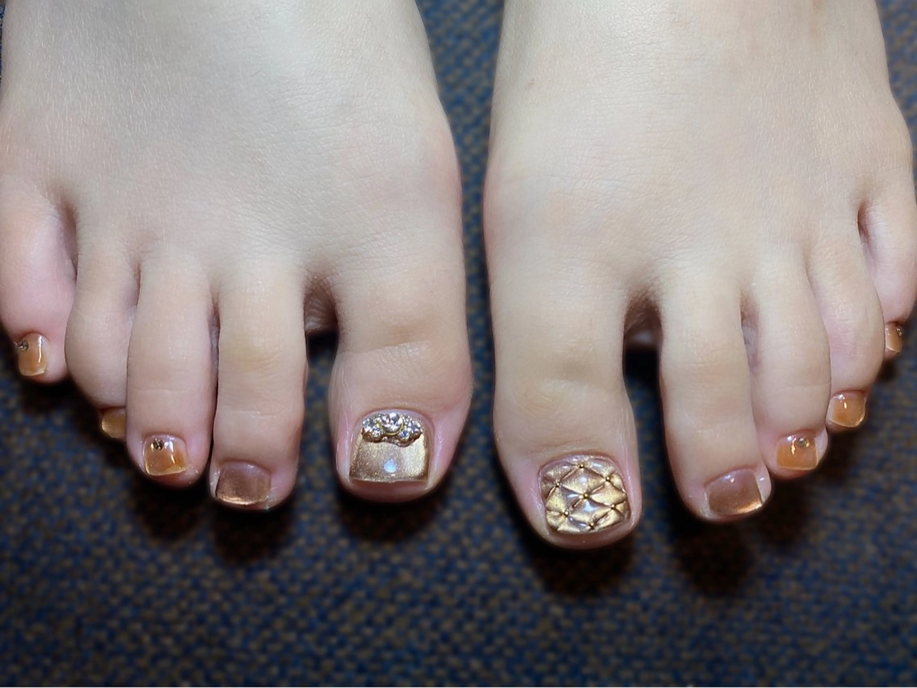 ネイル フットネイル マグネットネイル Millé nail(ミレネイル)所属・Millé nail /MIKUのネイルデザイン