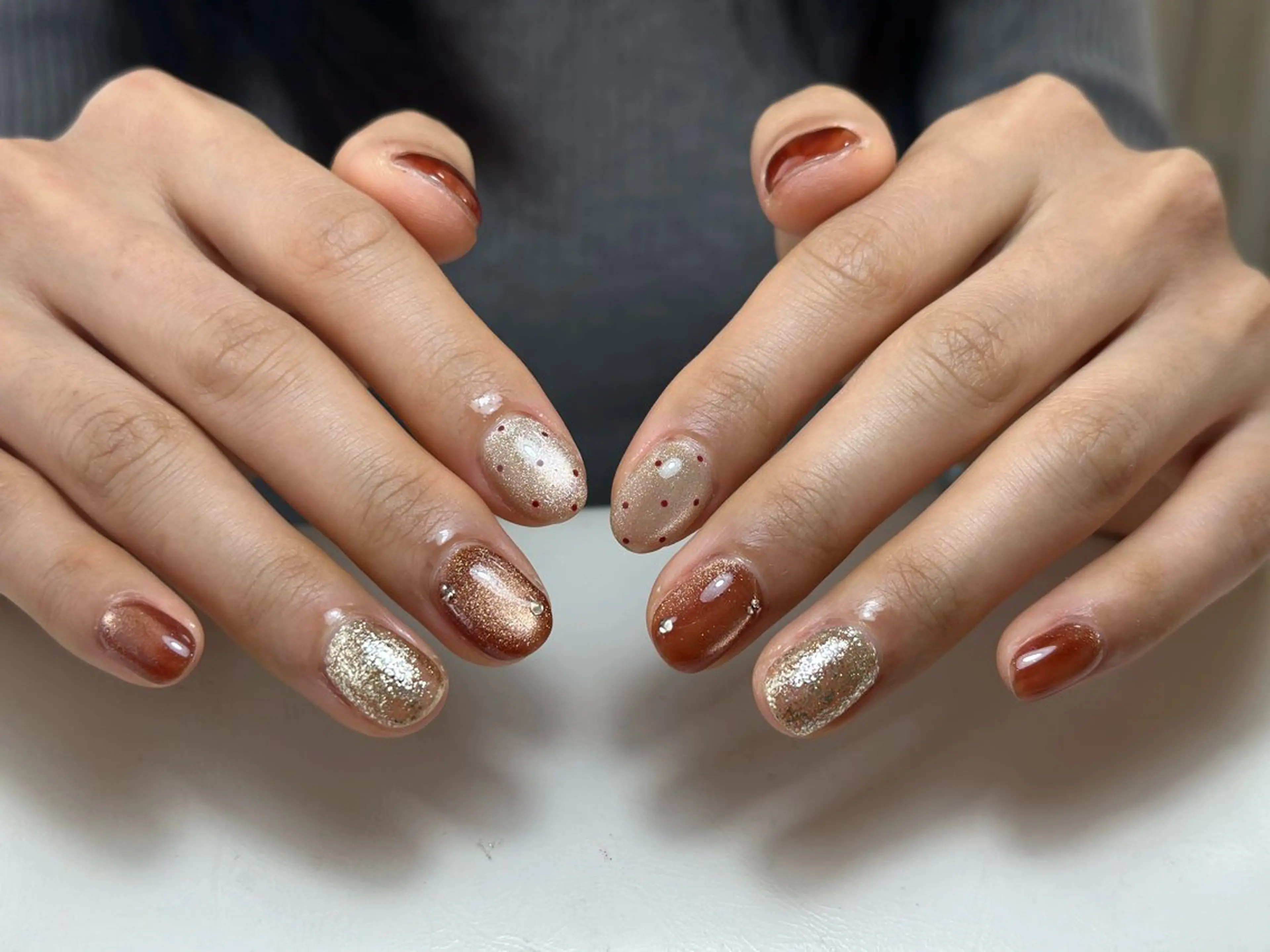 ネイル アートネイル 成人式 ジェルネイル ニュアンスネイル 夏ネイル ハンドネイル Nienail_ Luxeのネイルデザイン