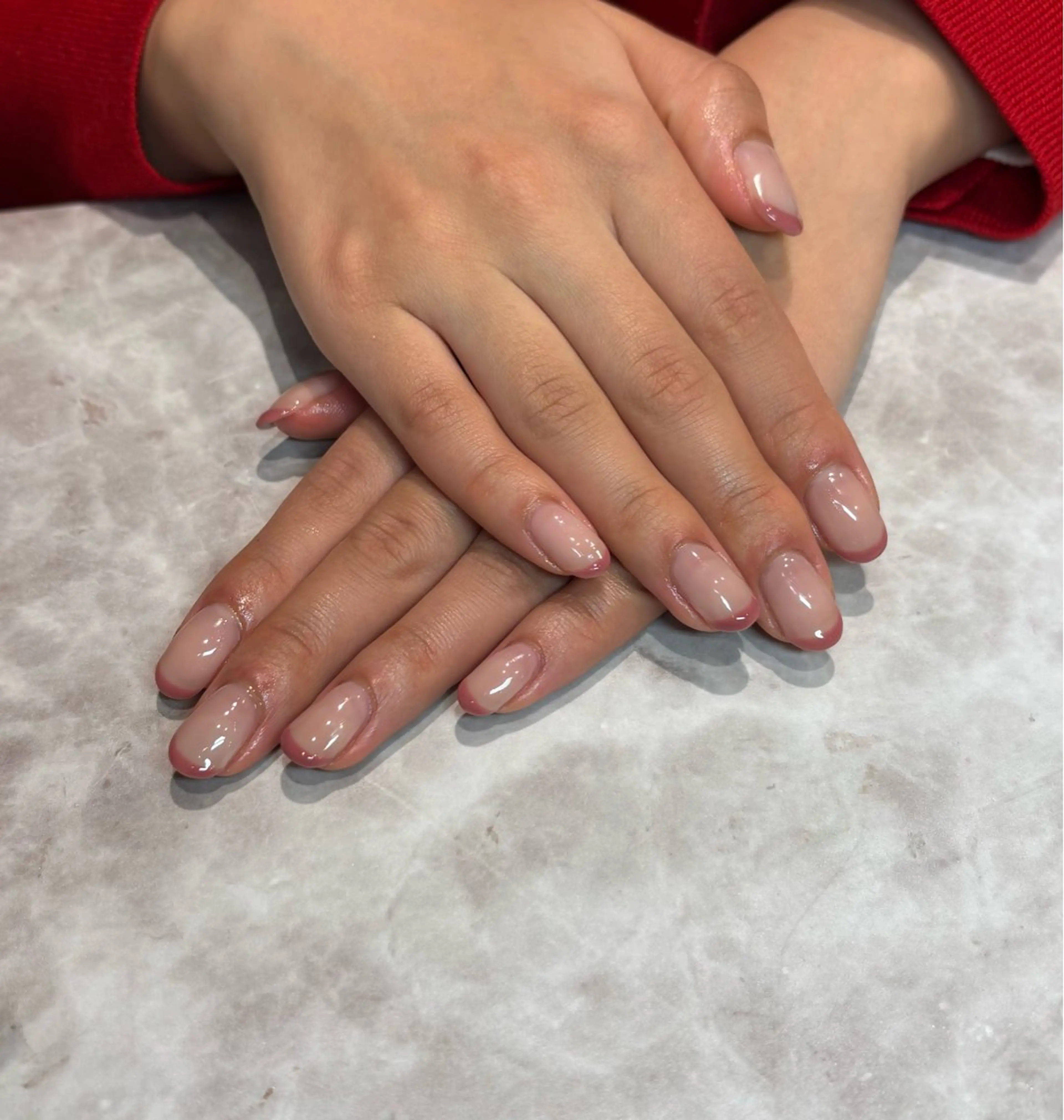 【付け替え無し】✨フレンチネイル✨の写真