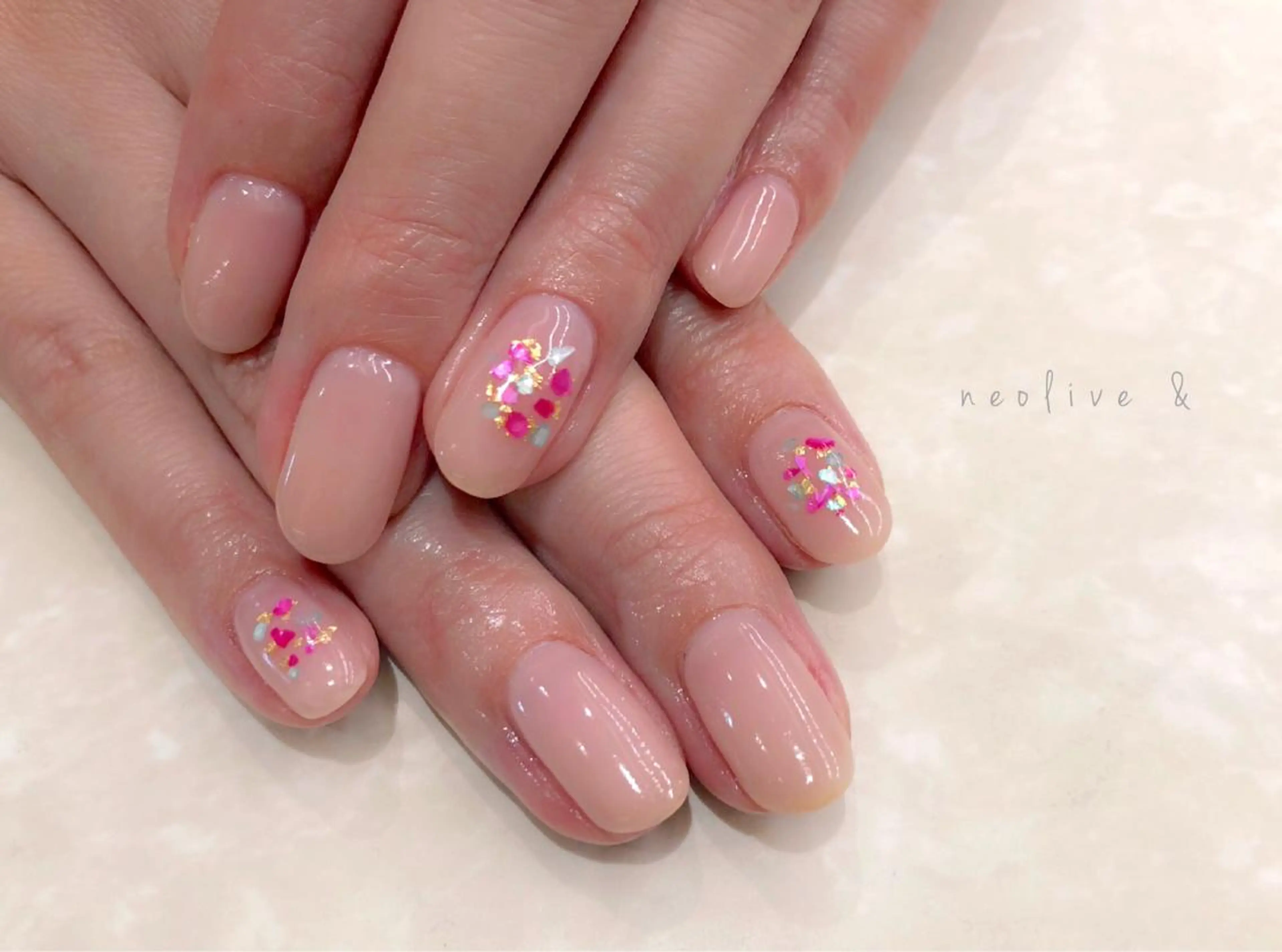 ネイル マツエク・マツパ ハンドネイル Yuriko Omi パラジェル/渋谷のネイルデザイン